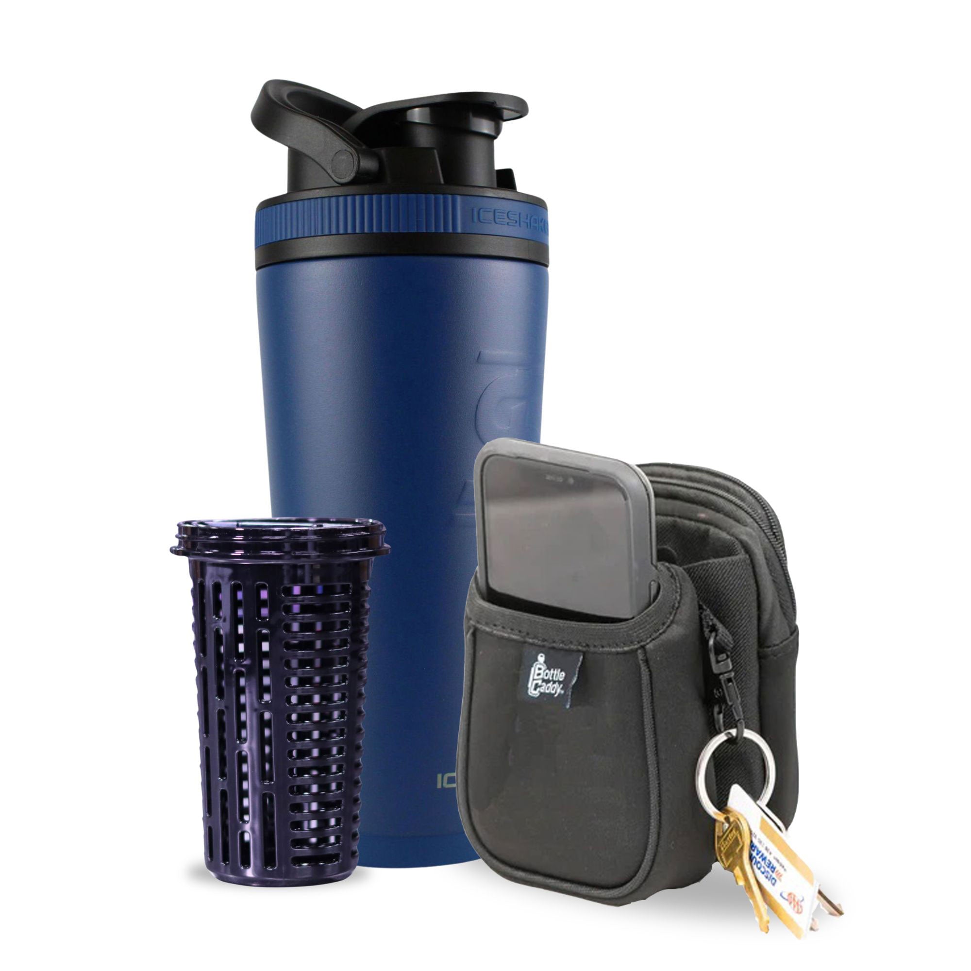 Navy 26oz Ice Shaker Bundle