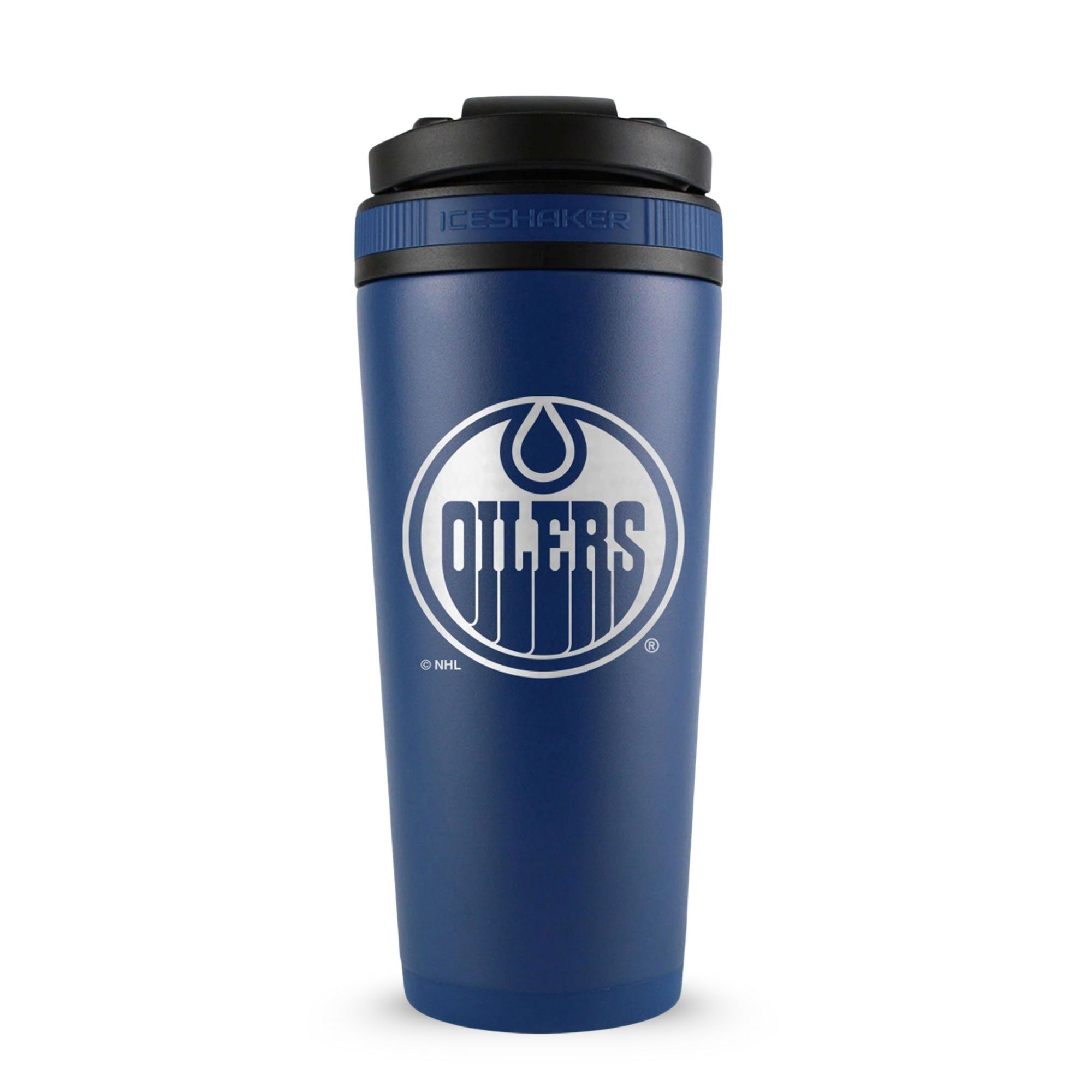 Officially Licensed Edmonton Oilers 26oz Ice Shaker - Navy