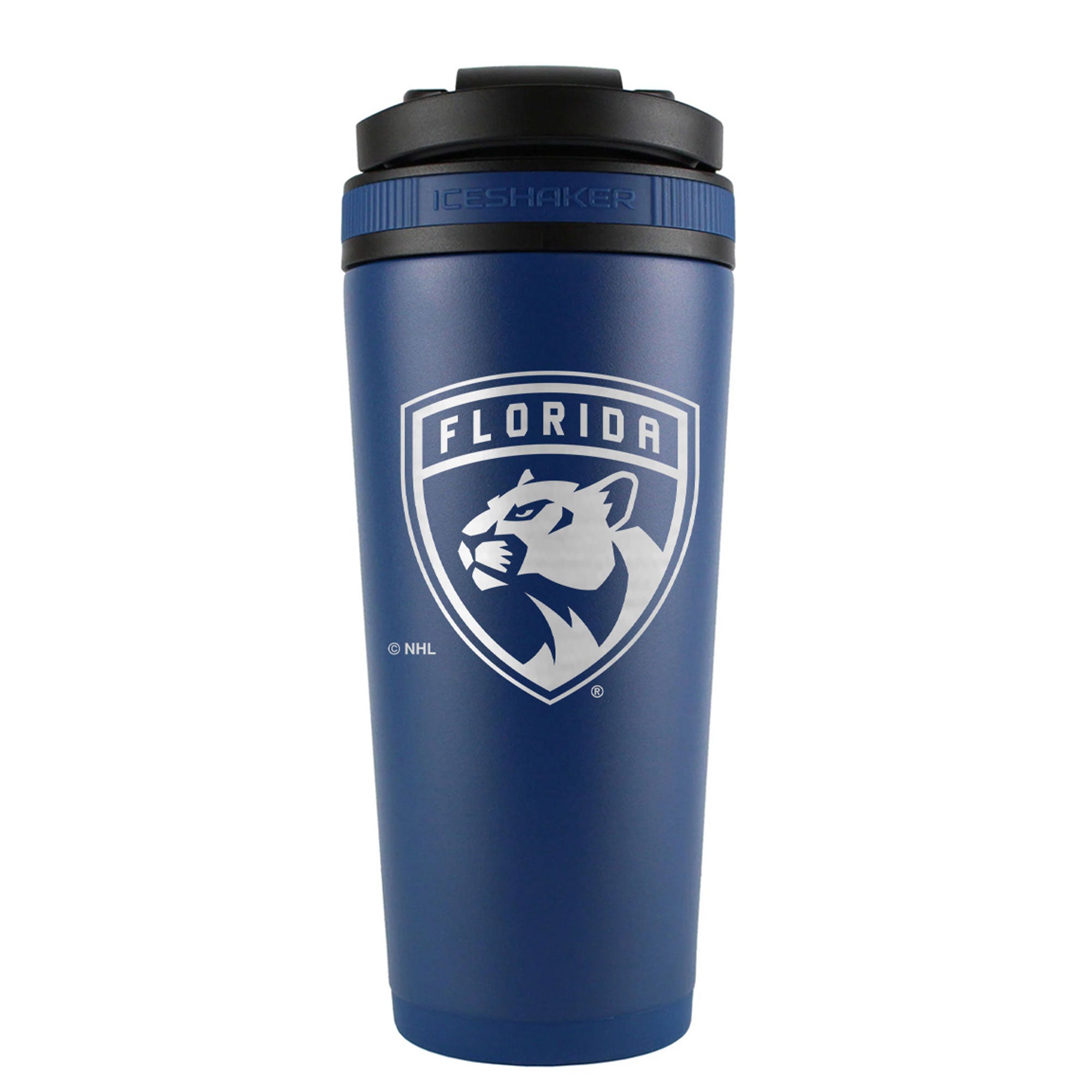 Officially Licensed Florida Panthers 26oz Ice Shaker - Navy