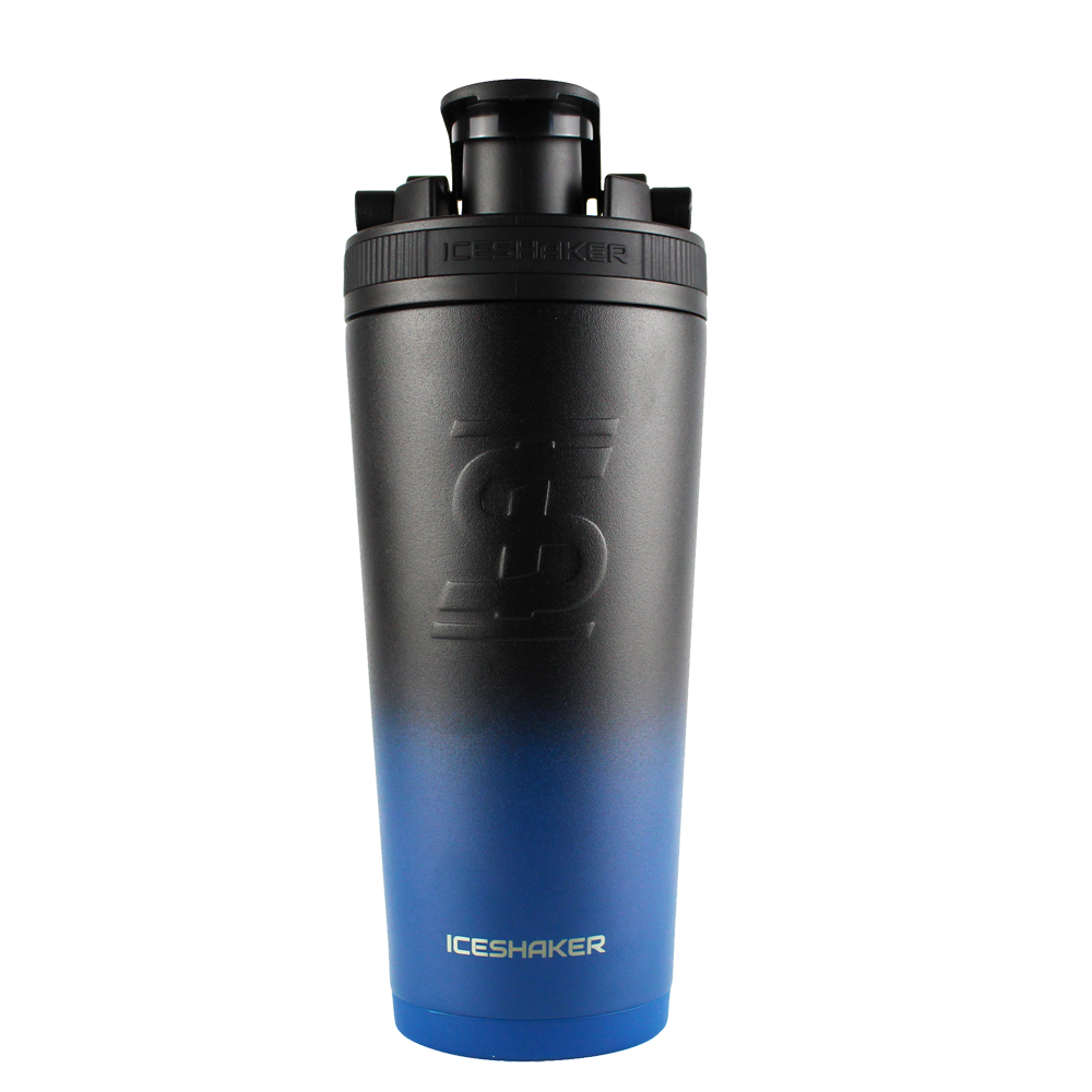 NEW Navy Black Ombre 26oz Ice Shaker Ice Shaker