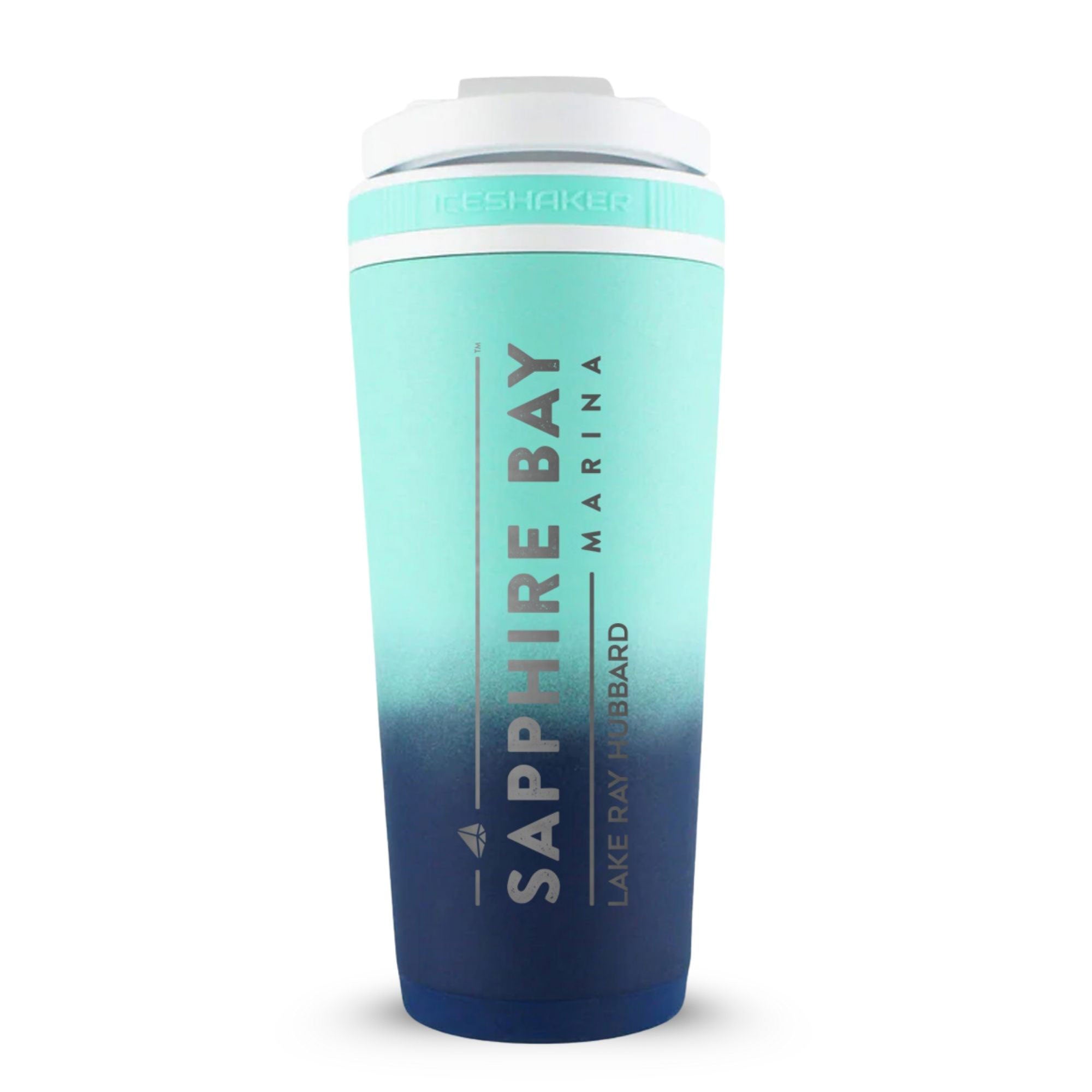 Sapphire Bay Marina Custom 26oz Ice Shakers