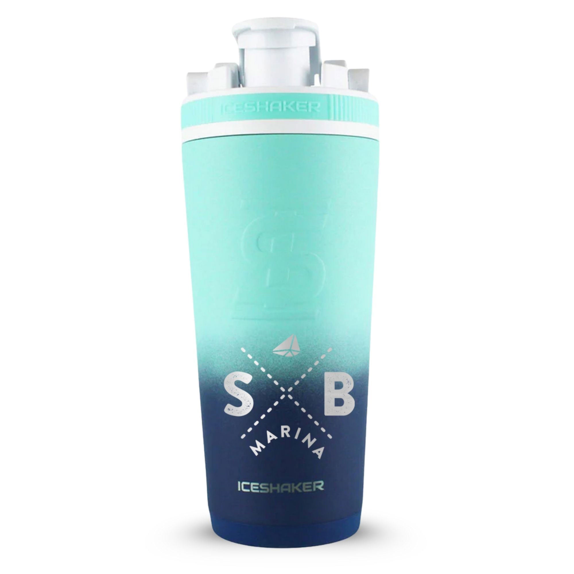 Sapphire Bay Marina Custom 26oz Ice Shakers