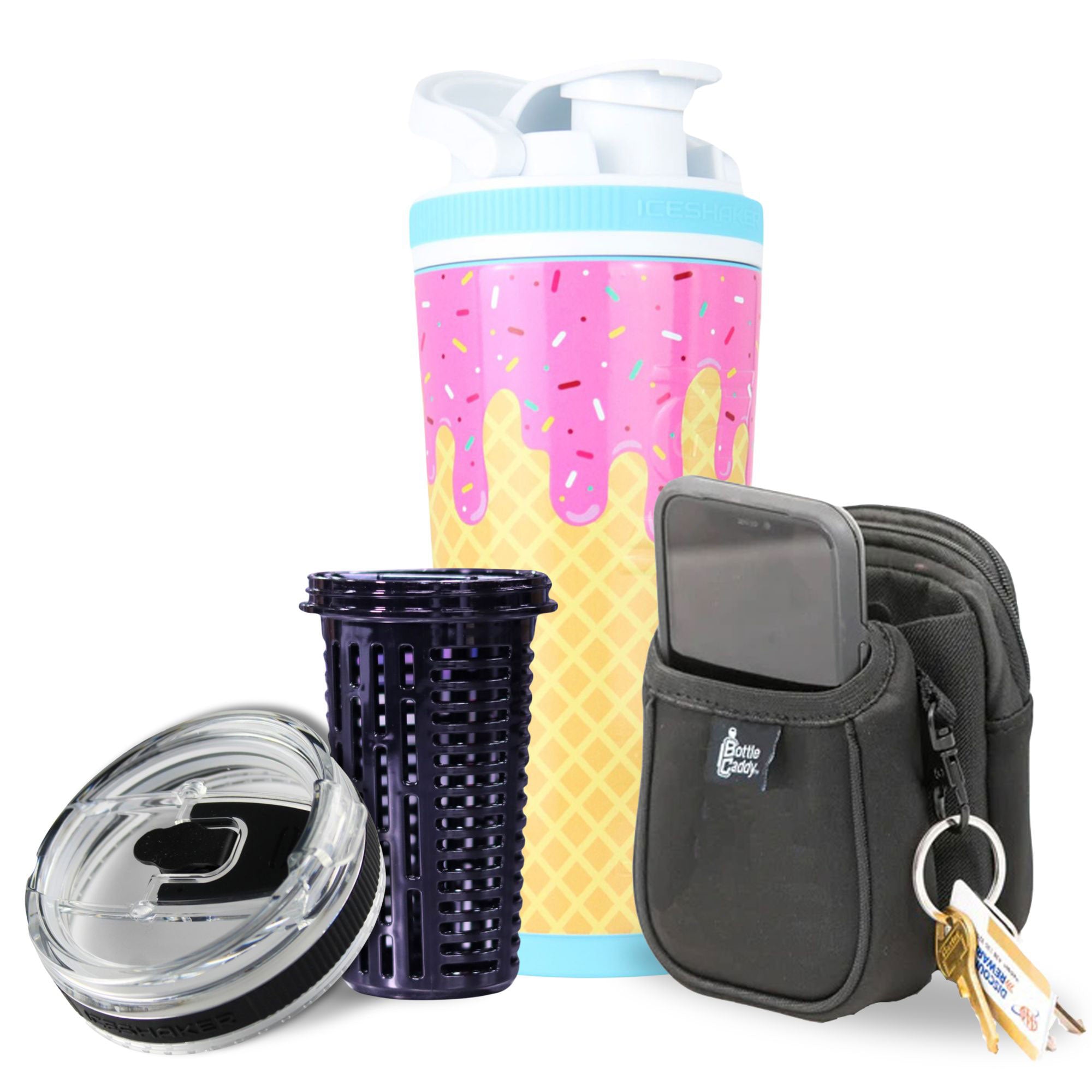 26oz Ice Shaker & Accessories Bundle