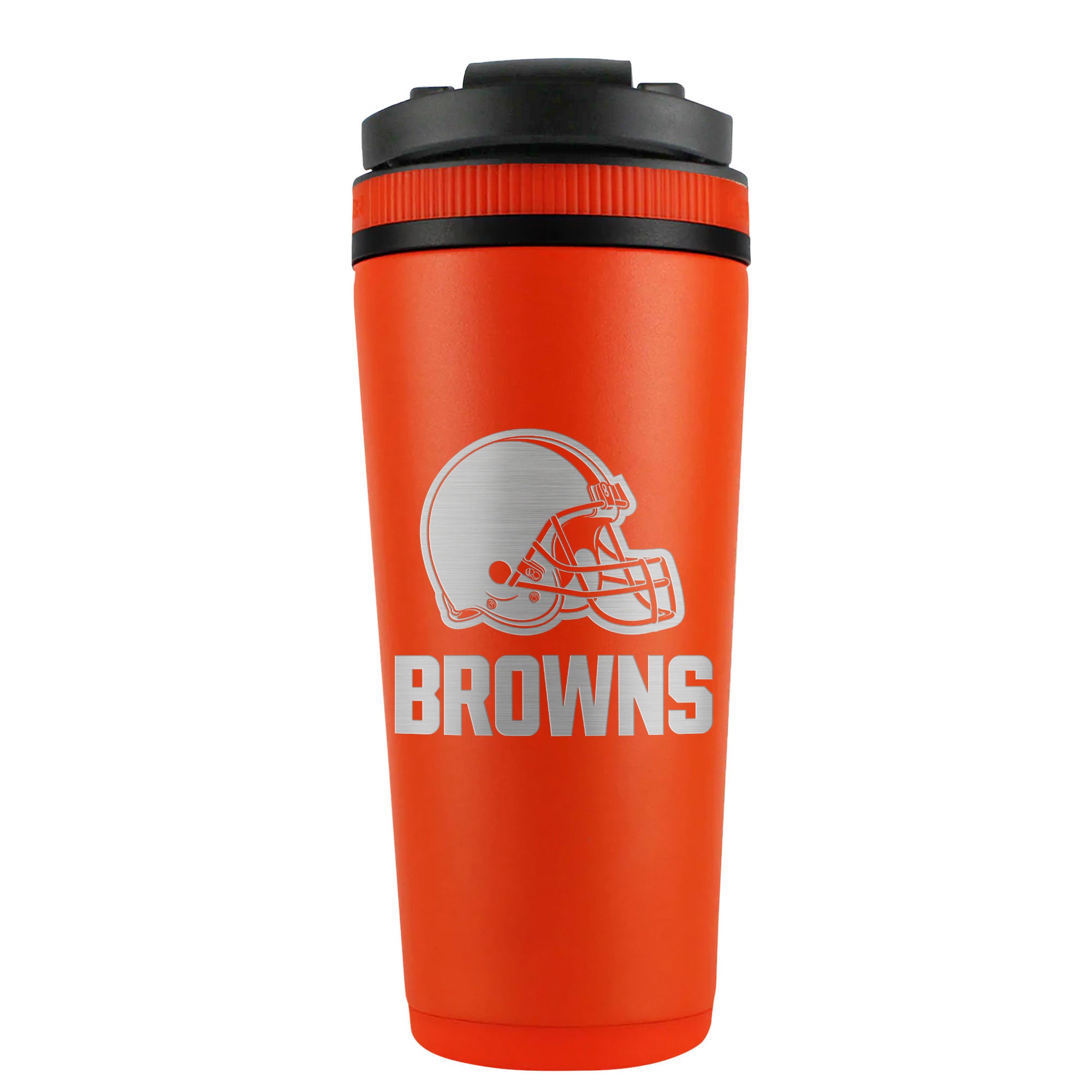Officially Licensed Cleveland Browns 26oz Ice Shaker - Orange