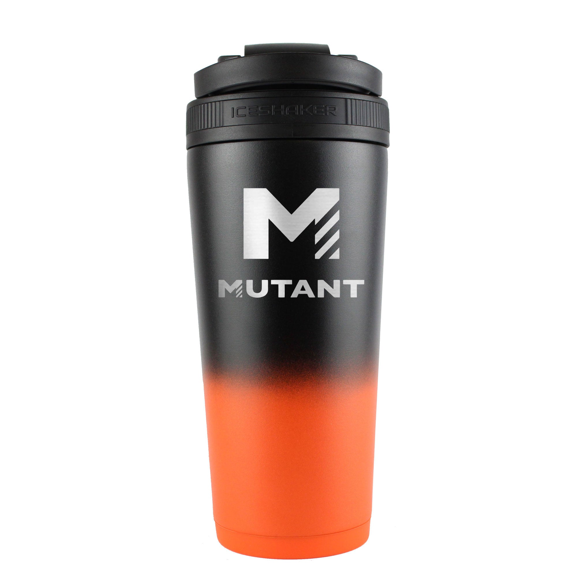 Nick "The Mutant" Walker Custom 26oz Ice Shaker - Orange Black Ombre