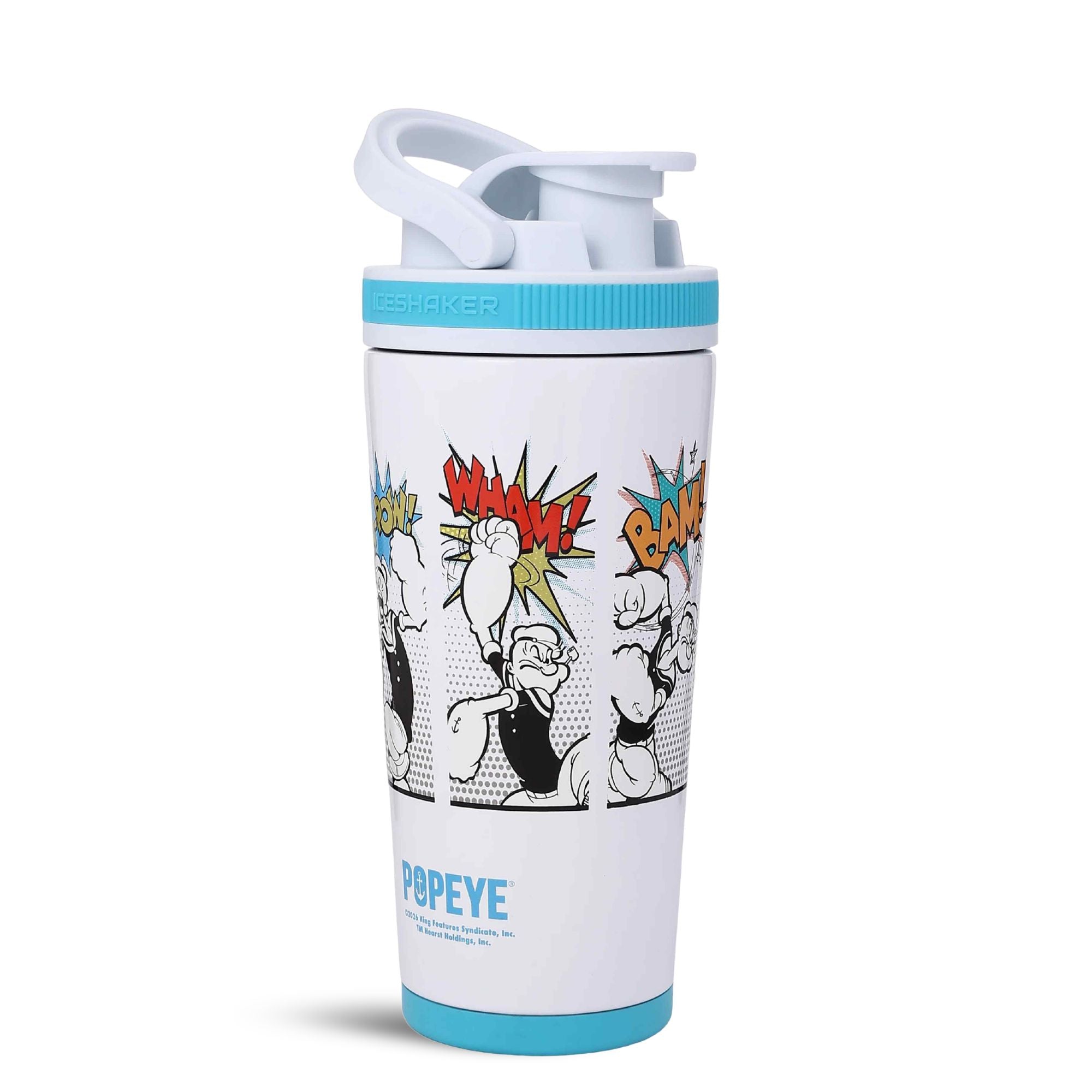Popeye The Sailor Series 4D 26oz Ice Shaker - Wham, Bam, Ka-Pow