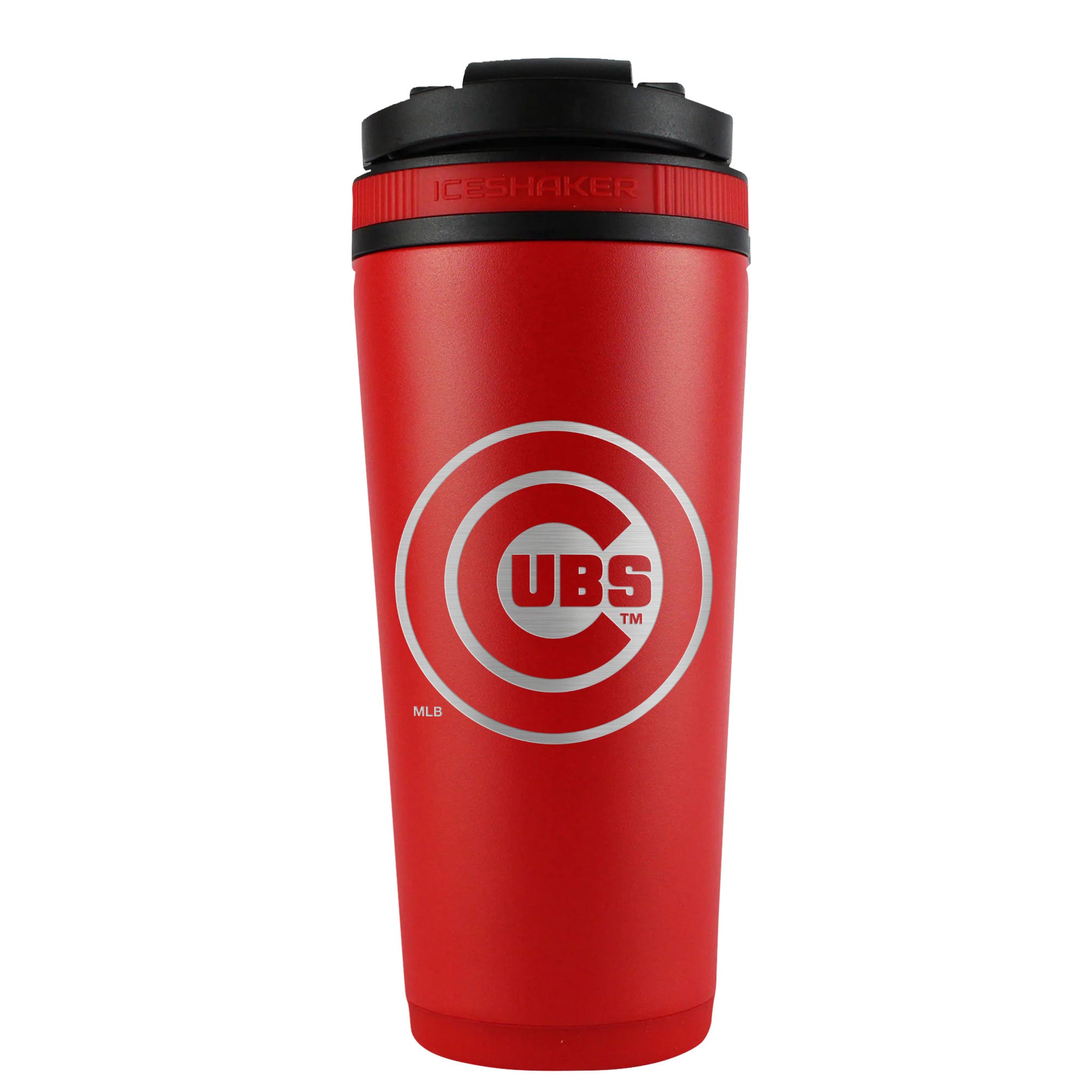 Officially Licensed Chicago Cubs 26oz Ice Shaker - Red