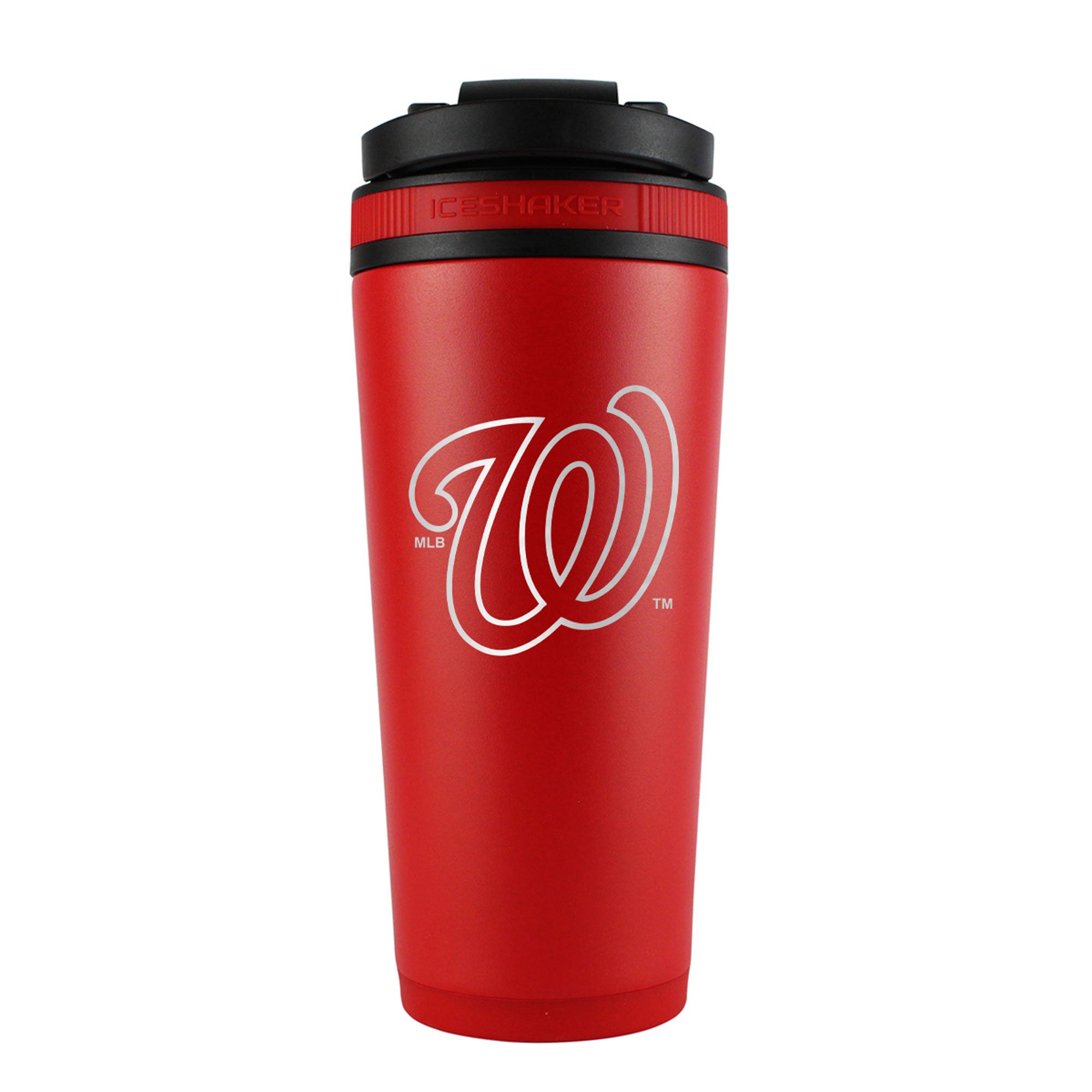 Officially Licensed Washington Nationals 26oz Ice Shaker - Red