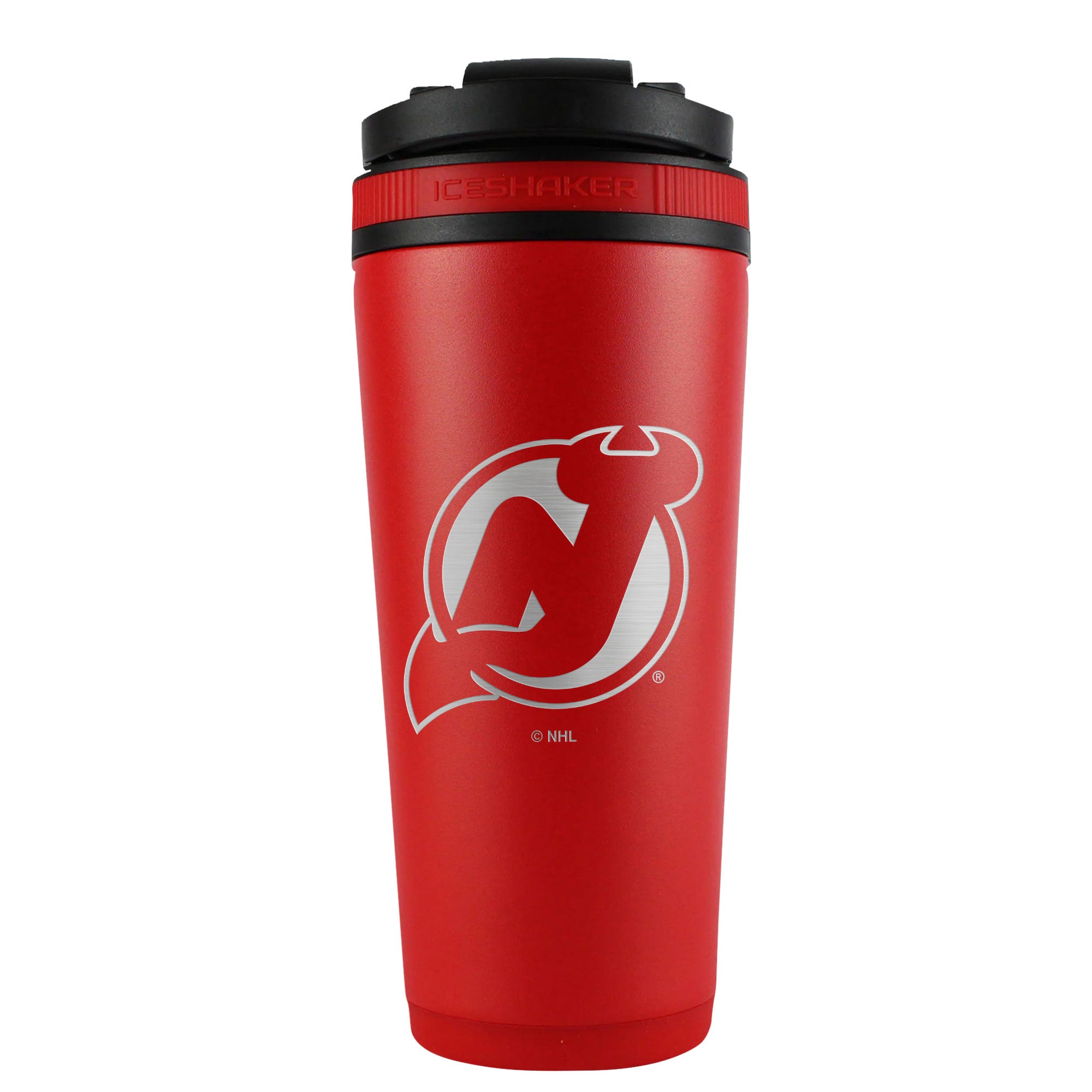 Officially Licensed New Jersey Devils 26oz Ice Shaker - Red