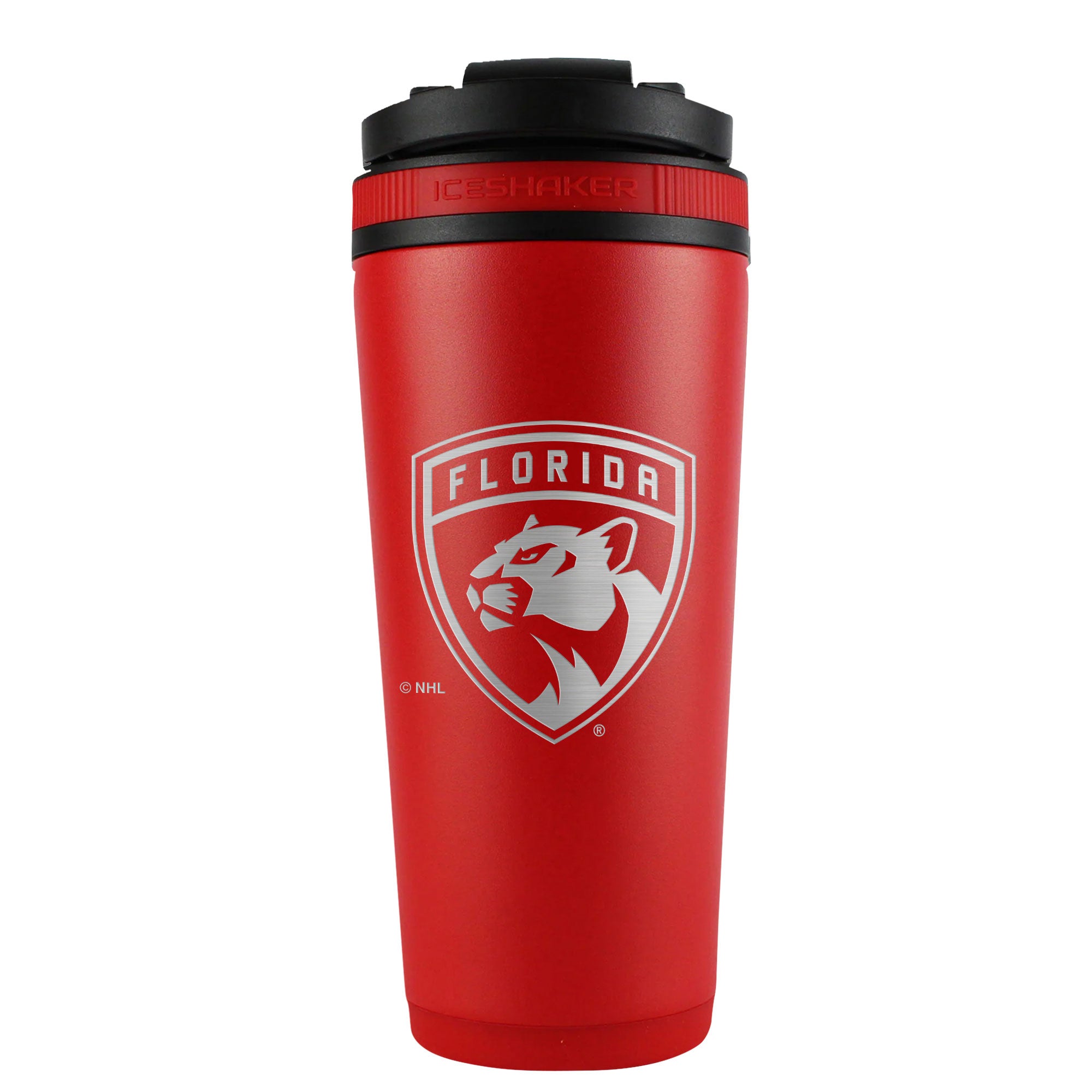 Officially Licensed Florida Panthers 26oz Ice Shaker - Red