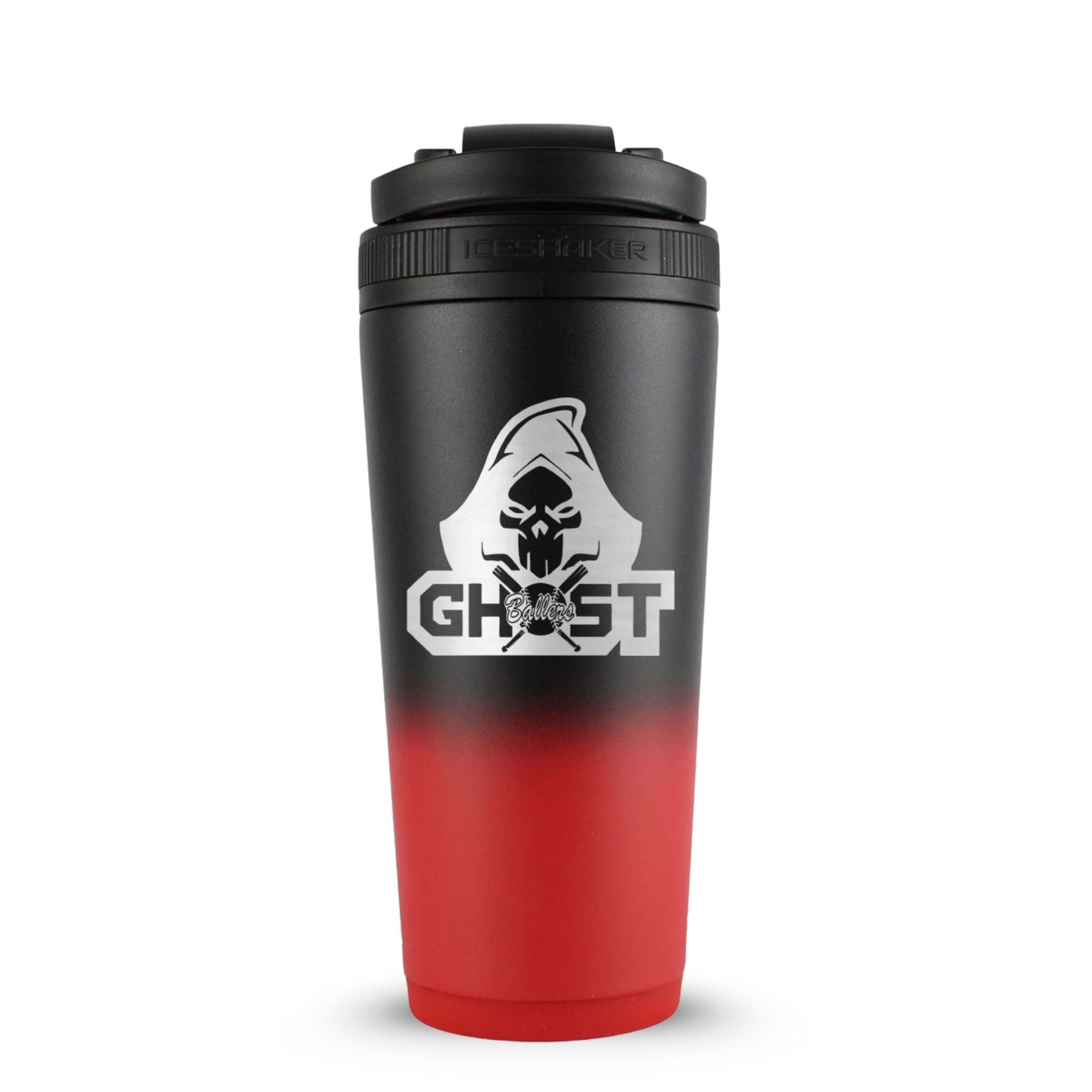 Custom Ghost Ballers Baseball 26oz Ice Shaker