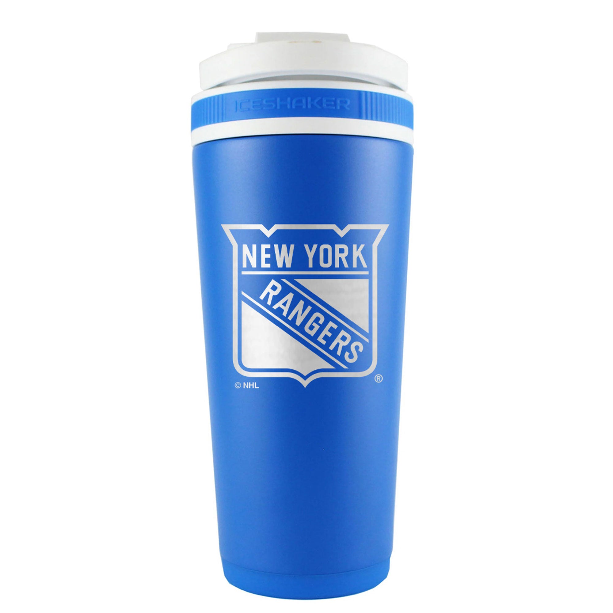 Officially Licensed New York Rangers 26oz Ice Shaker - Royal Blue