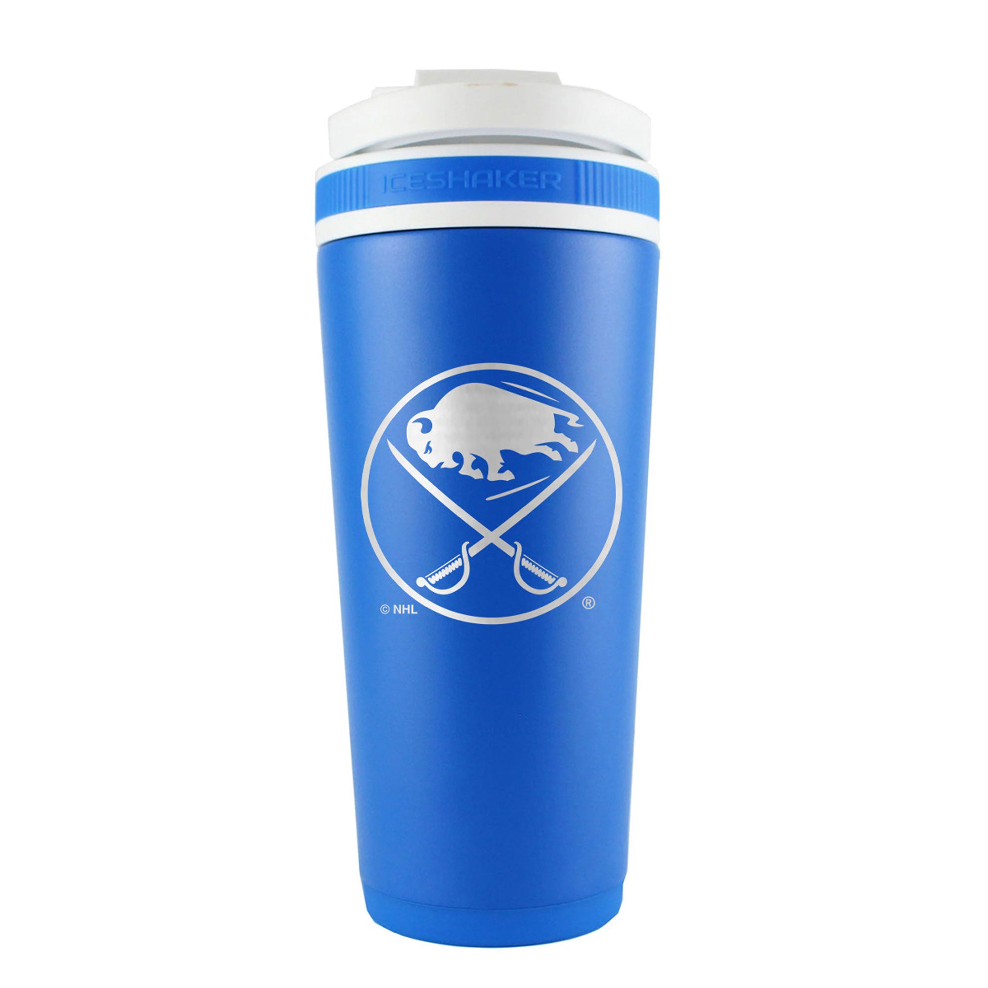 Officially Licensed Buffalo Sabres 26oz Ice Shaker - Royal Blue