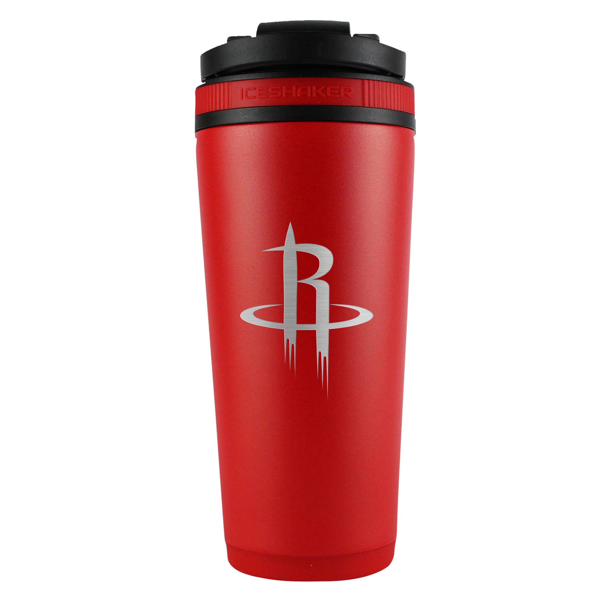 Officially Licensed Houston Rockets 26oz Ice Shaker - Red