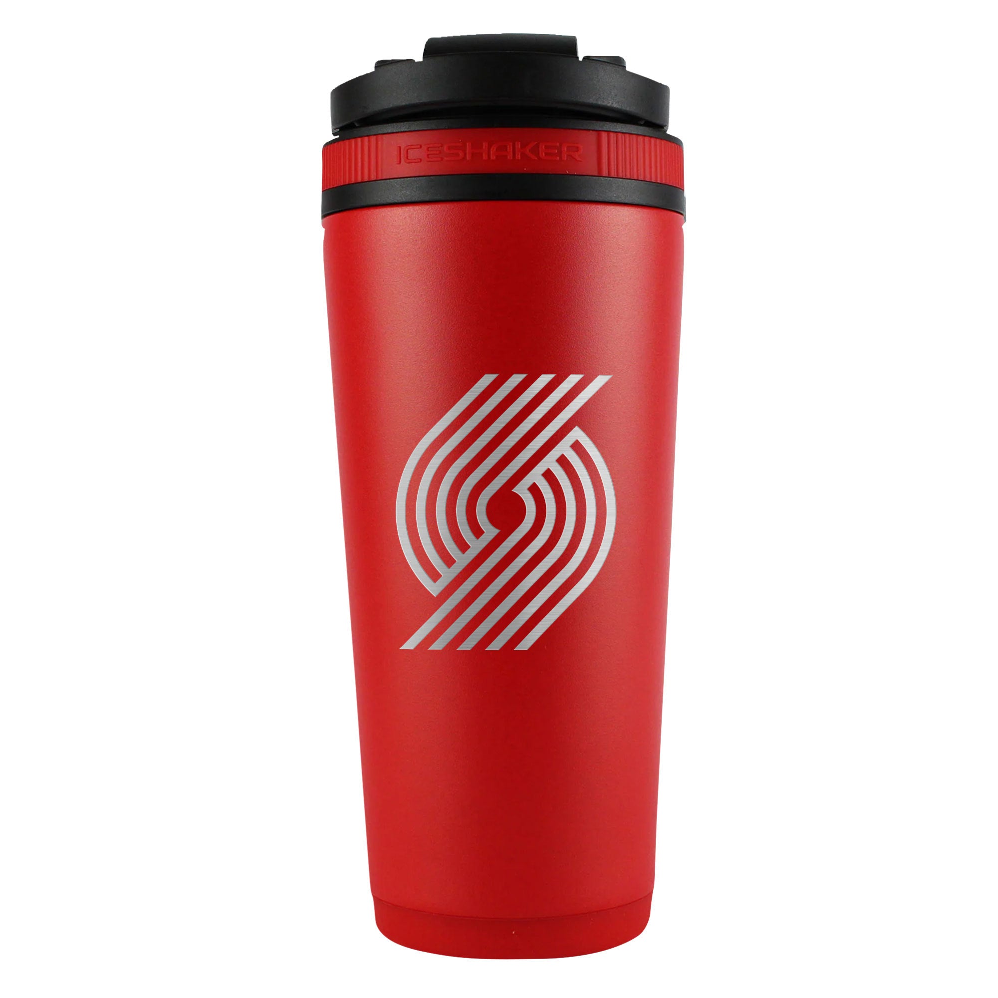 Officially Licensed Portland Trail Blazers 26oz Ice Shaker - Red