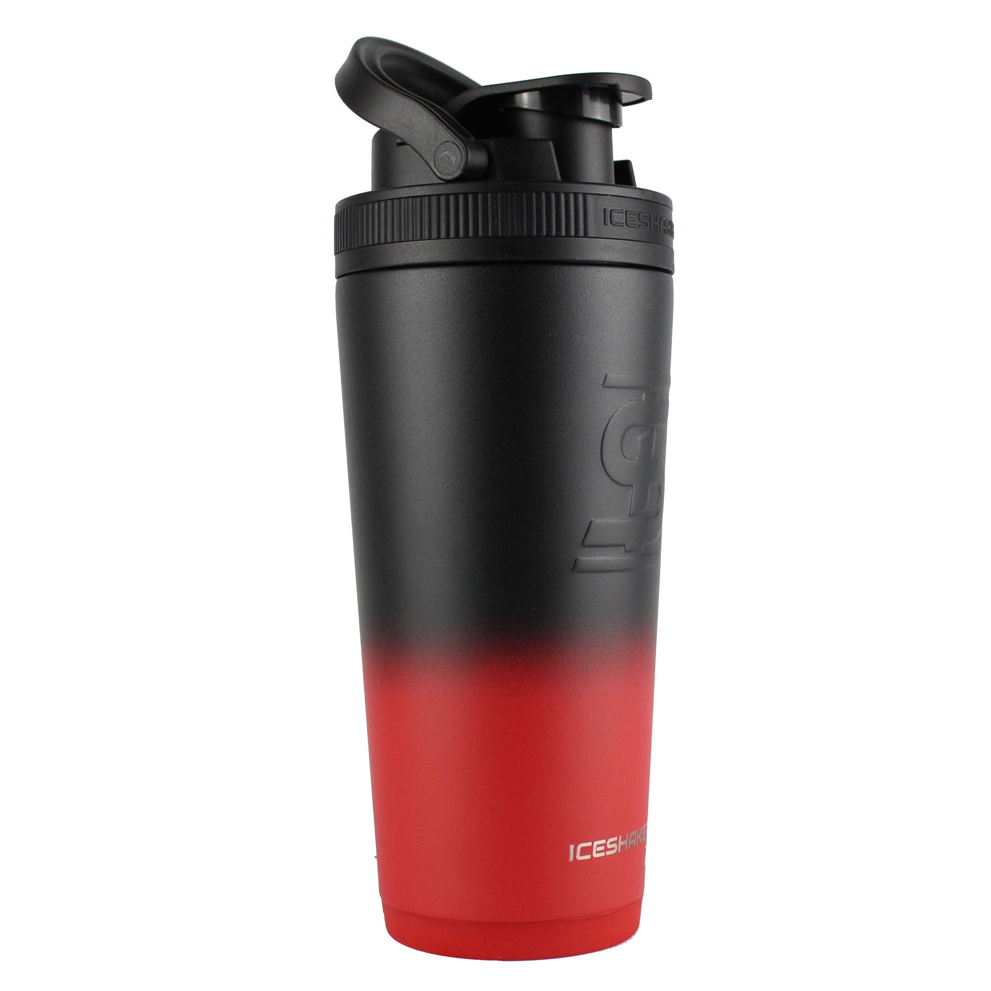 26oz Ice Shaker - Red Black Ombre