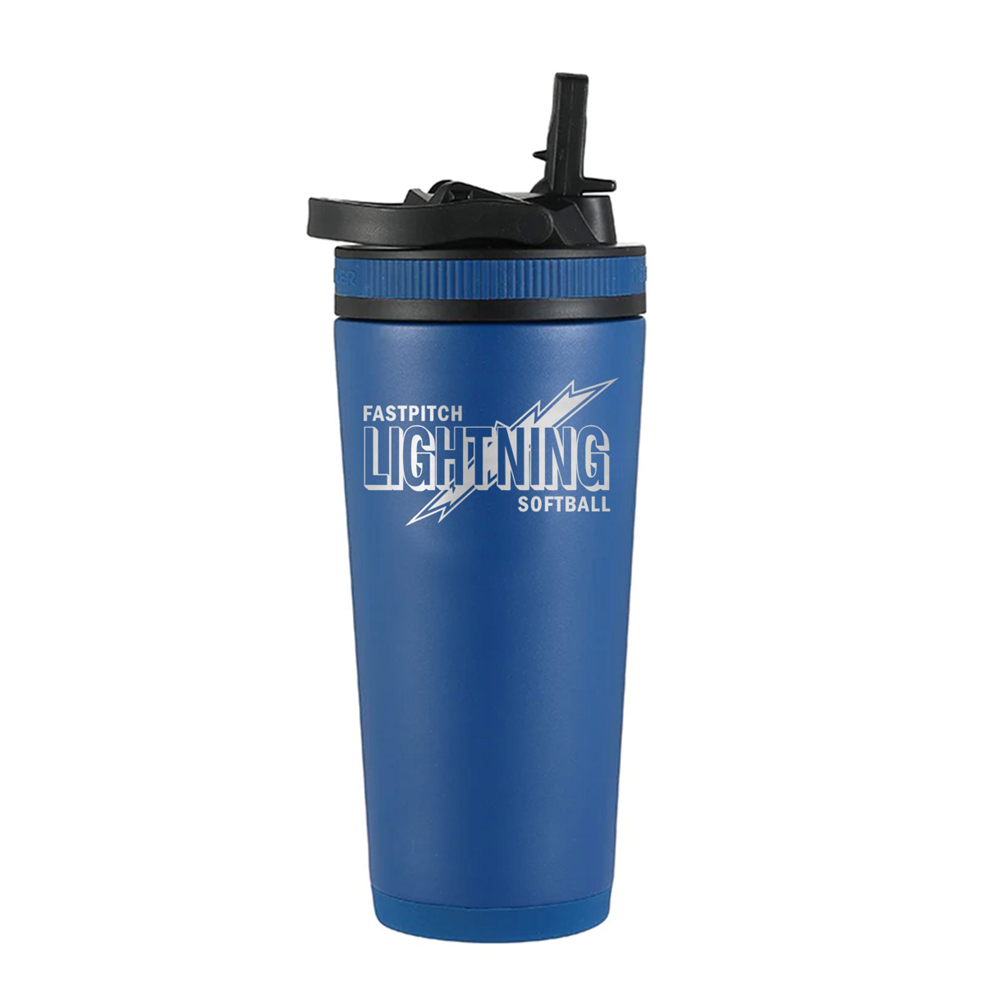 Custom Fastpitch Lightning Softball 26oz Sport Bottles