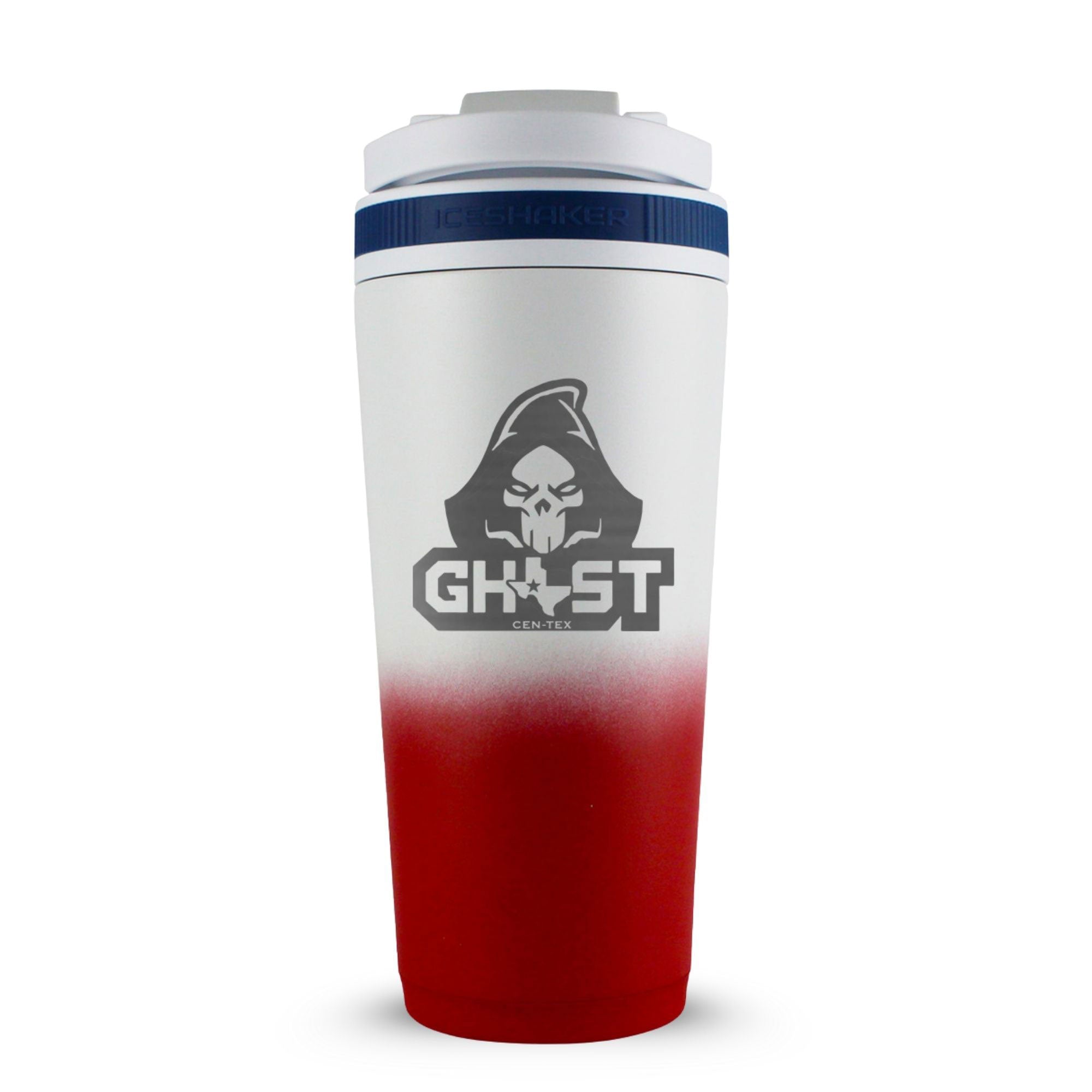 Custom Cen-Tex Ghost Baseball 26oz Ice Shaker