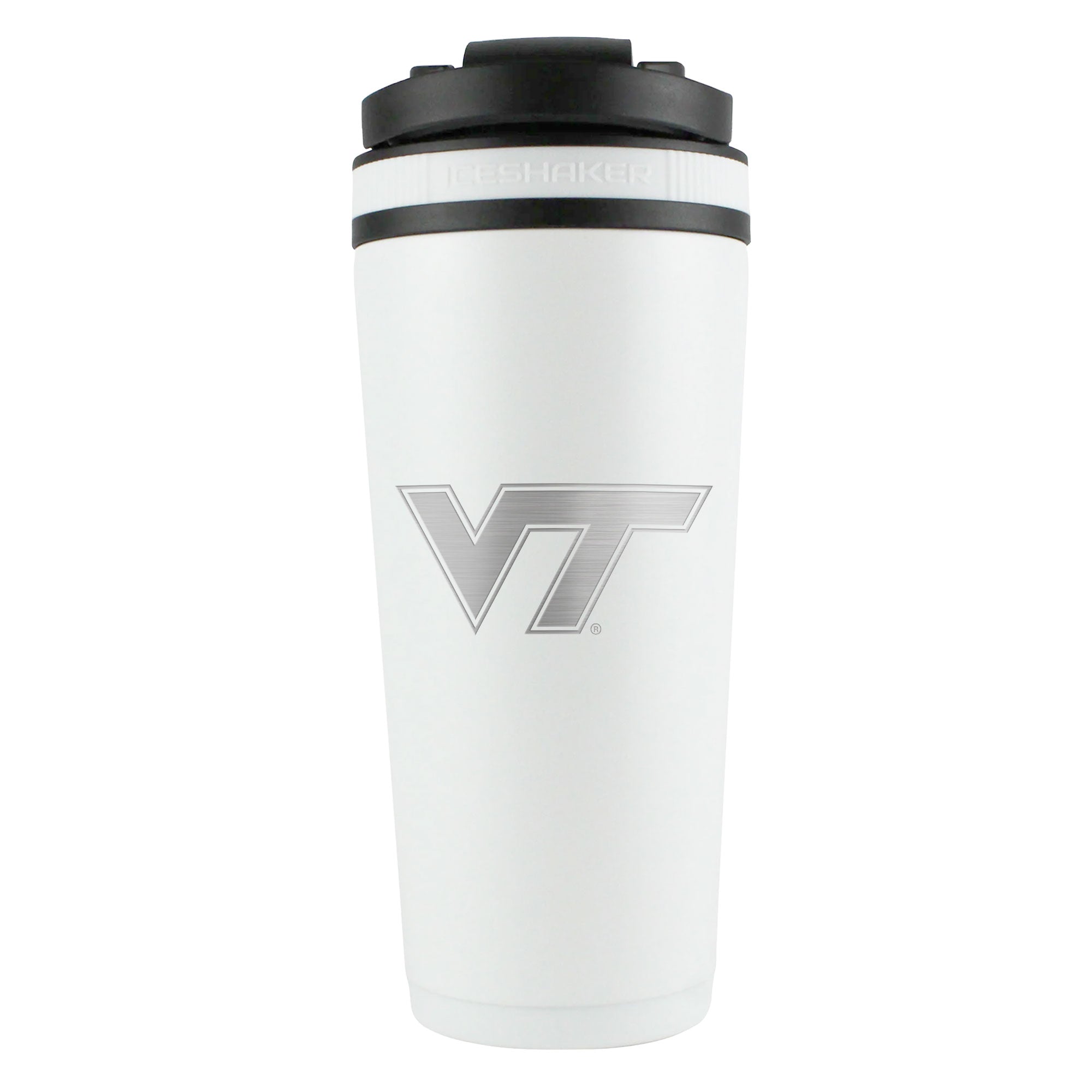 Officially Licensed Virginia Tech 26oz Ice Shaker - White