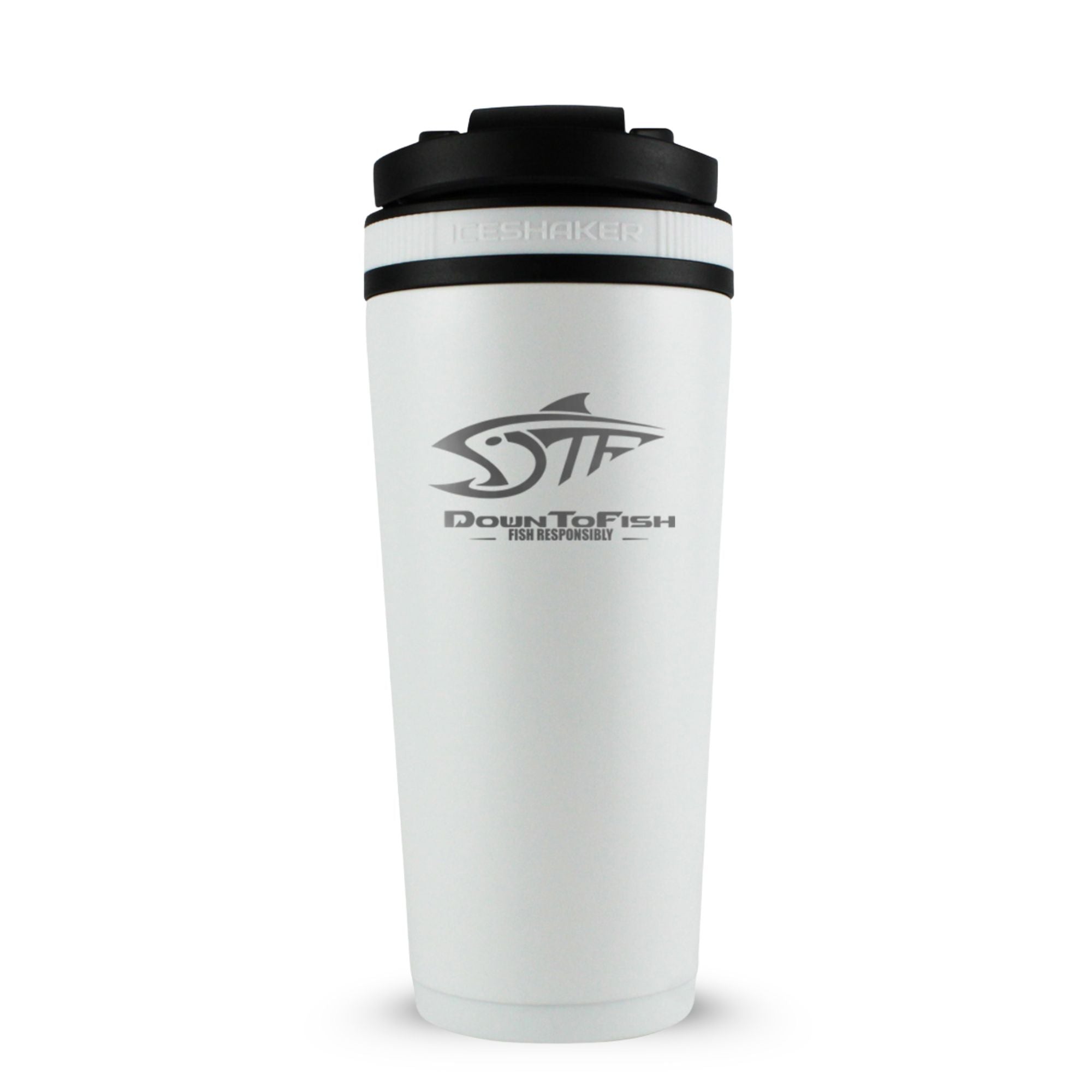 Custom Down to Fish 26oz Ice Shakers