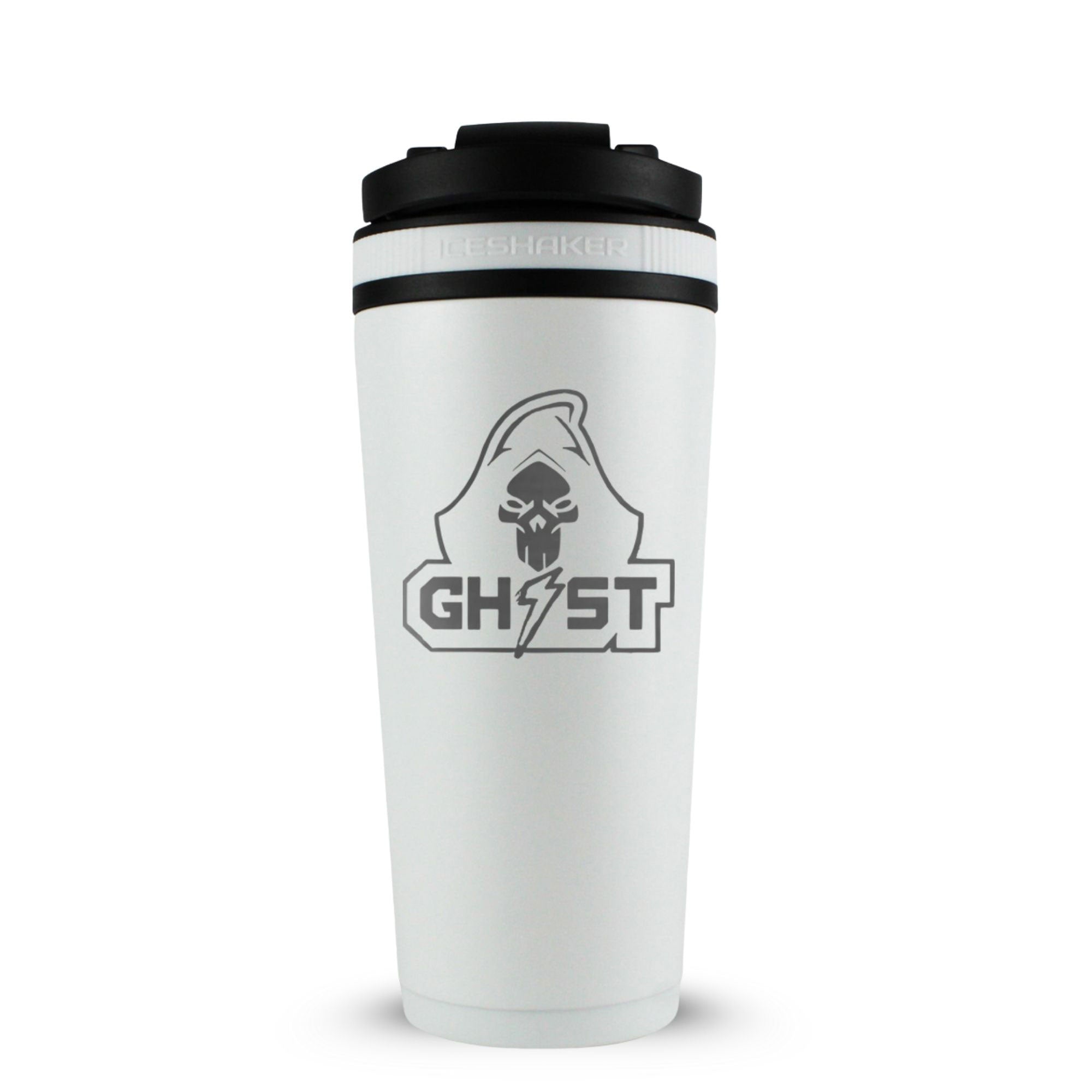 Custom Ghost Lightning Baseball 26oz Ice Shaker