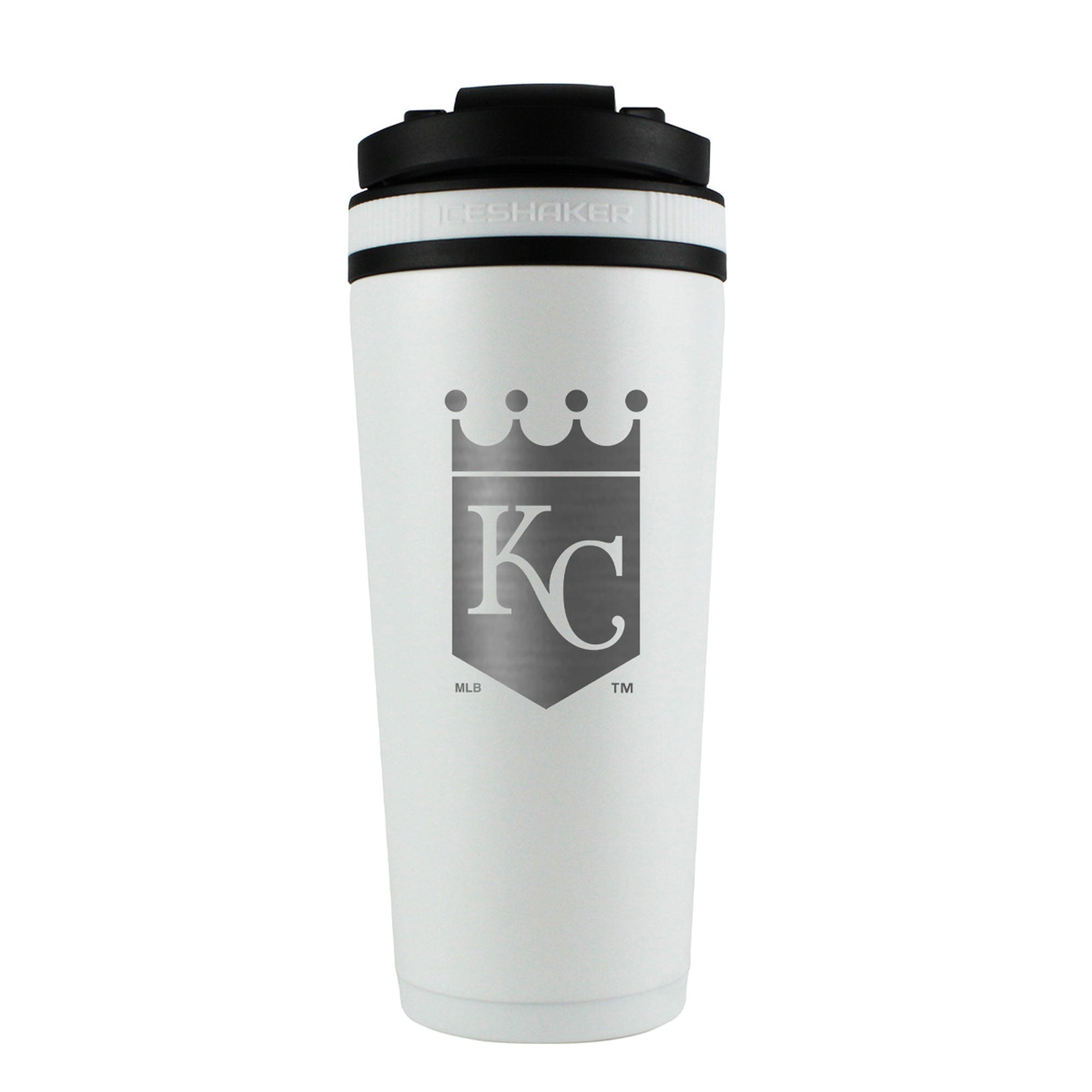 Officially Licensed Kansas City Royals 26oz Ice Shaker - White
