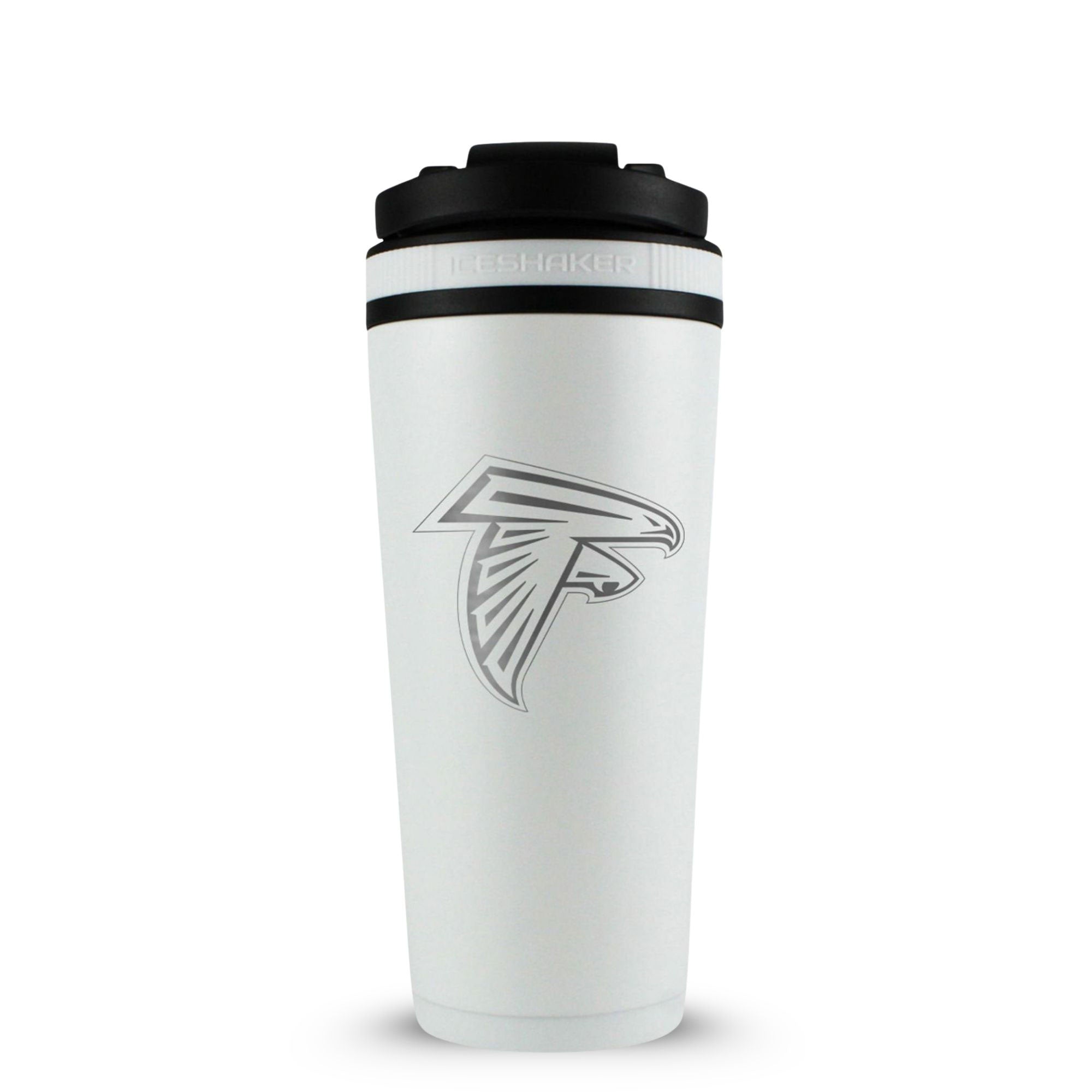 Officially Licensed Atlanta Falcons 26oz Ice Shaker - White