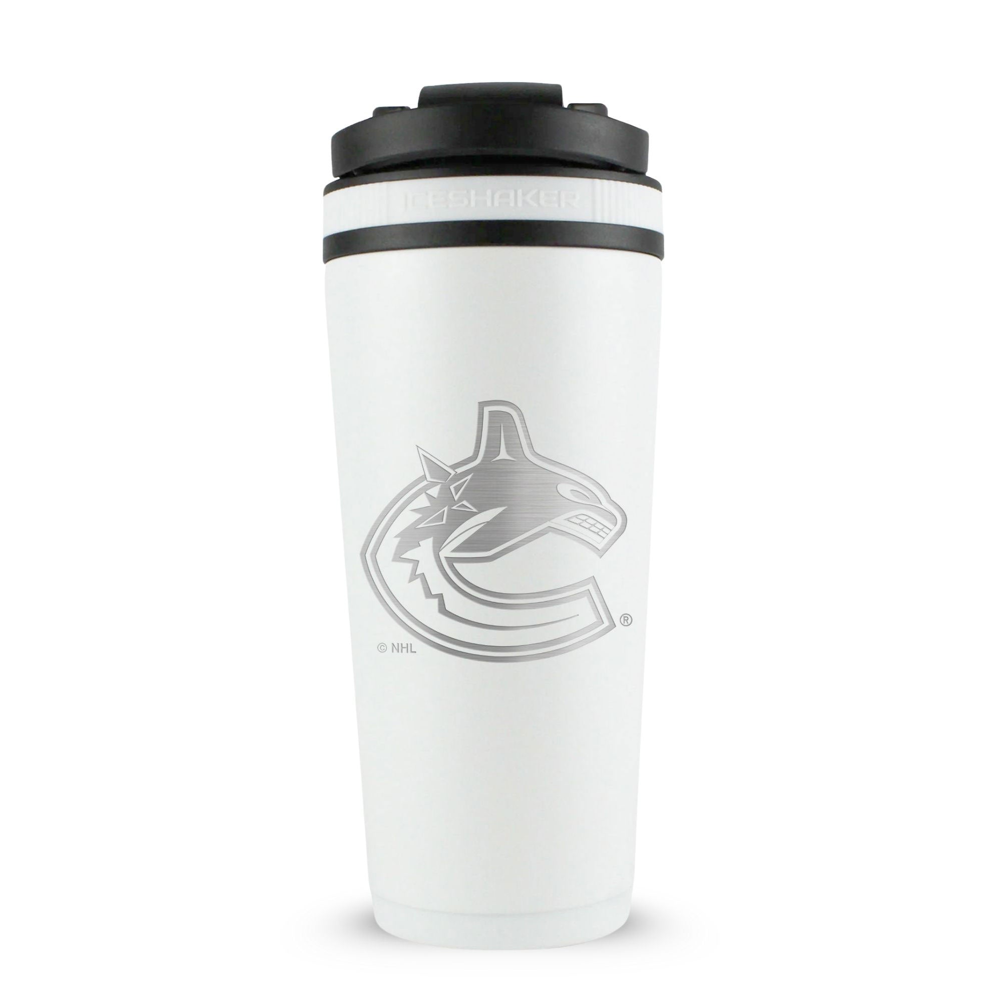 Officially Licensed Vancouver Canucks 26oz Ice Shaker - White