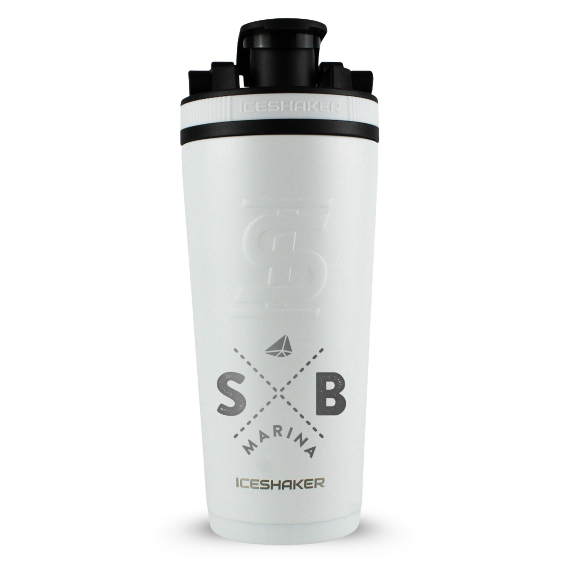 Sapphire Bay Marina Custom 26oz Ice Shakers
