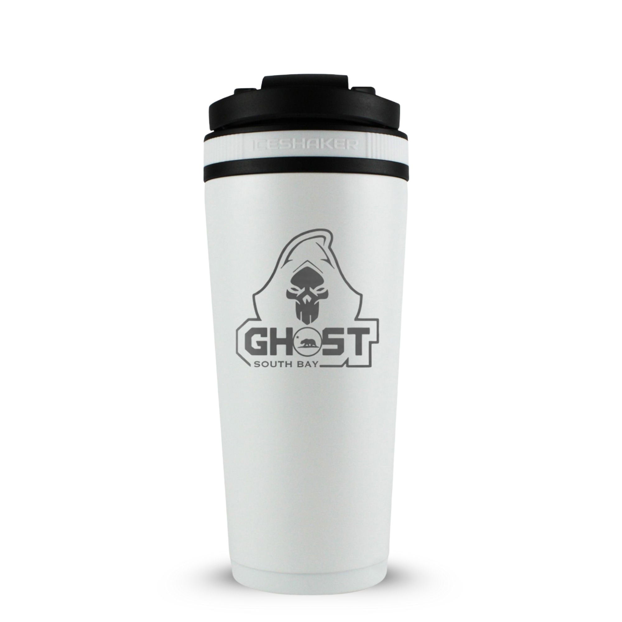Custom South Bay Ghost Baseball 26oz Ice Shaker