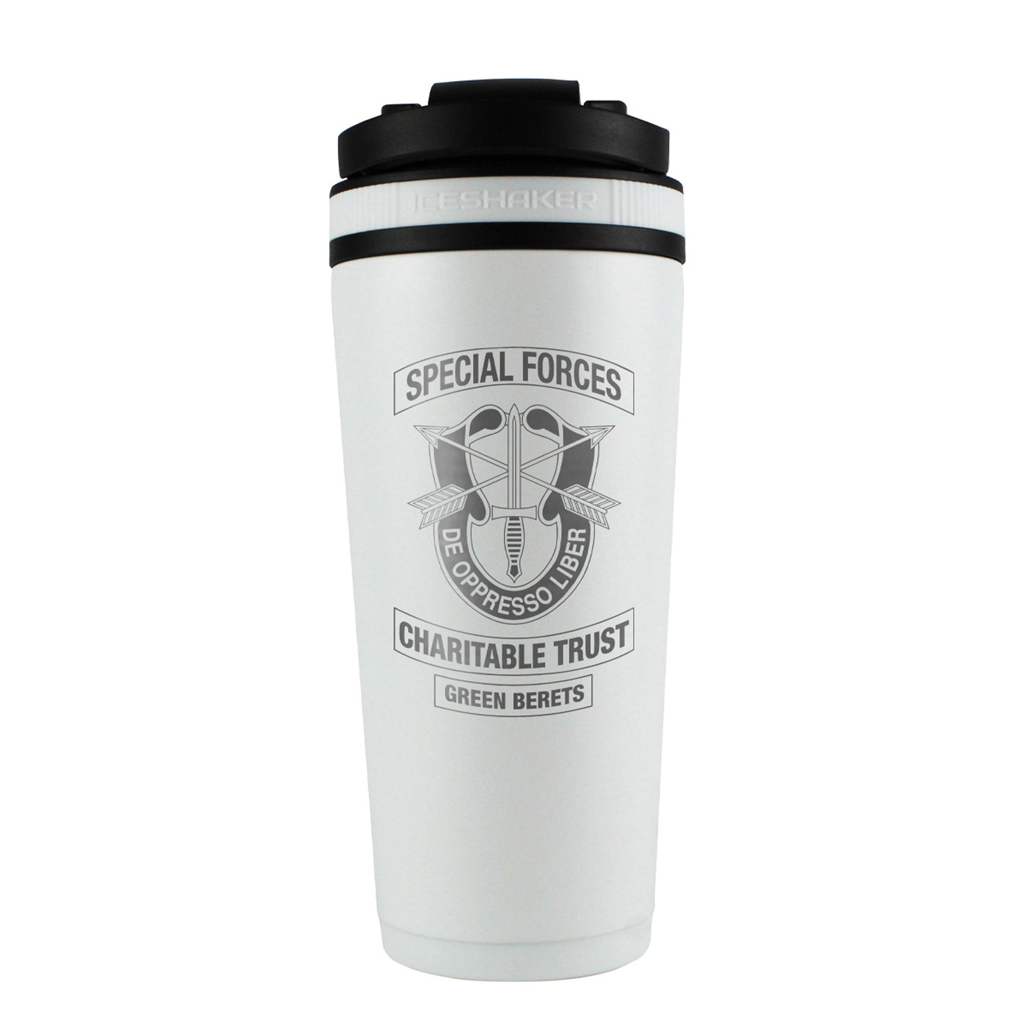 Special Forces Charitable Trust 26oz Ice Shaker - White
