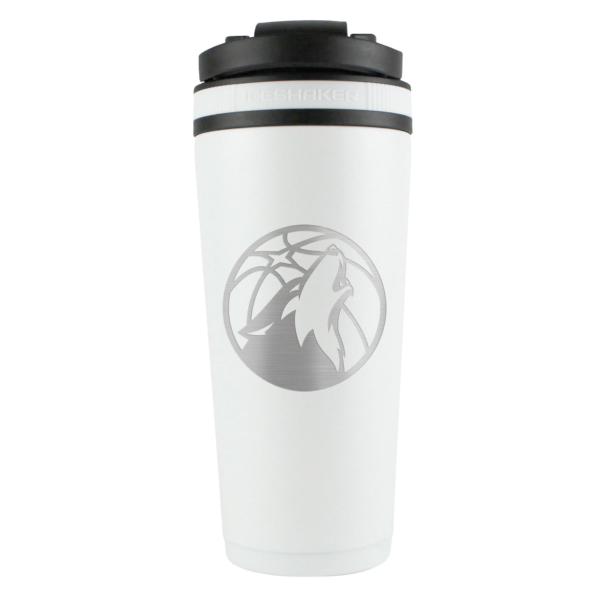 Officially Licensed Minnesota Timberwolves 26oz Ice Shaker - White