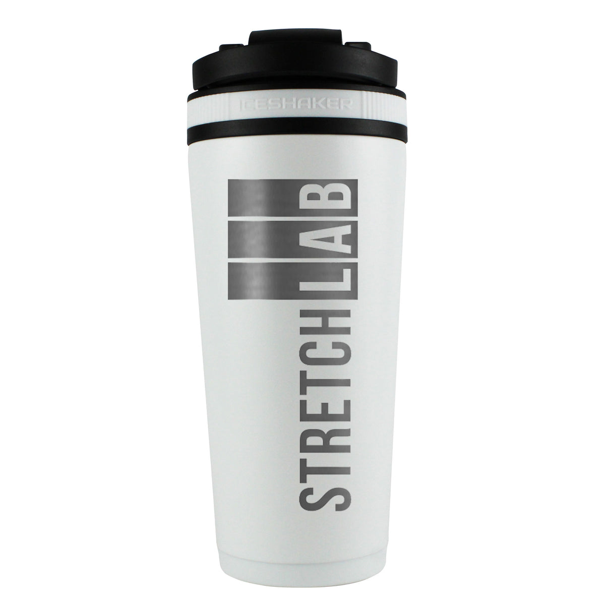 Custom Stretch Lab White 26oz Ice Shaker | Ice Shaker