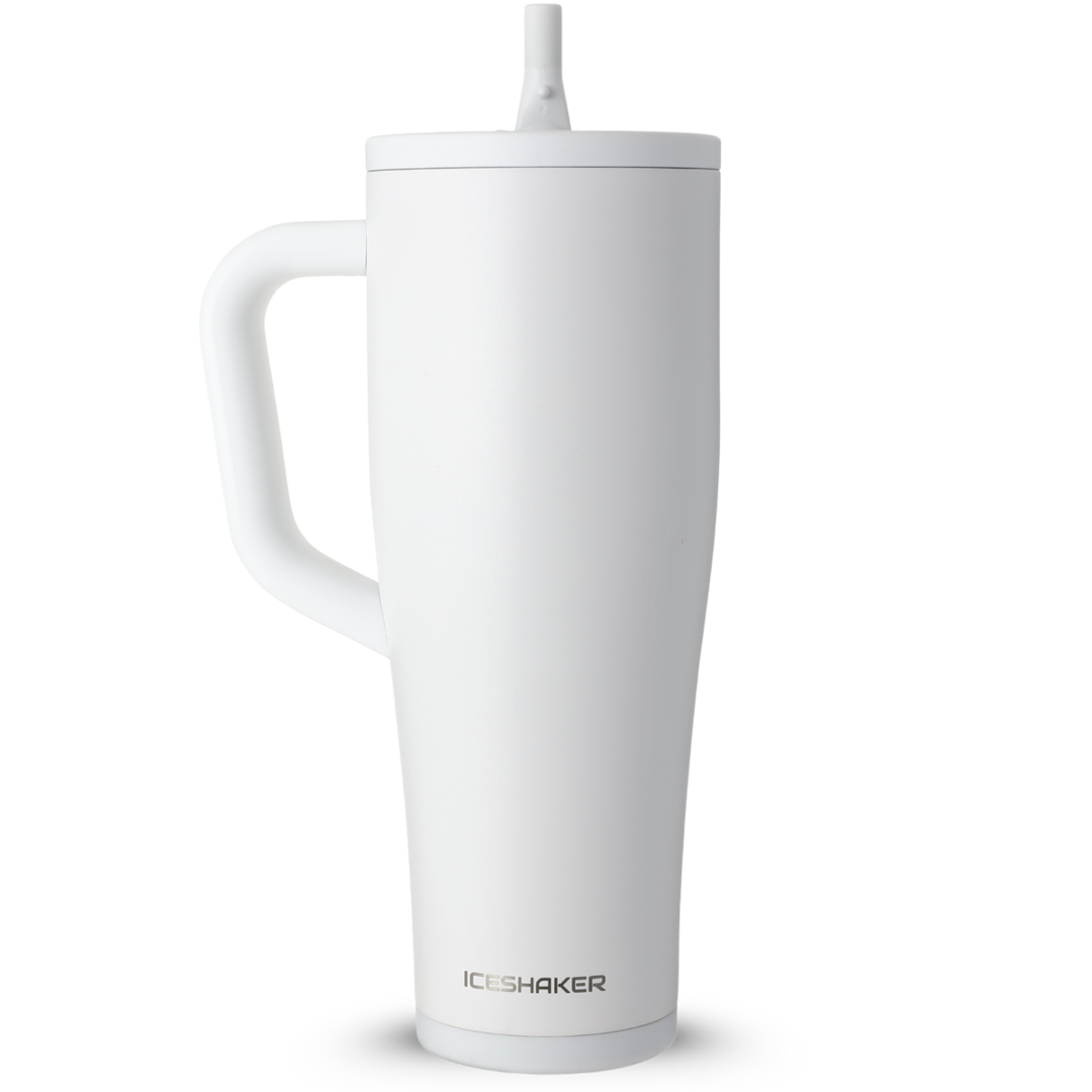 CUSTOM 40oz. Legend Series Shaker Bottle - White