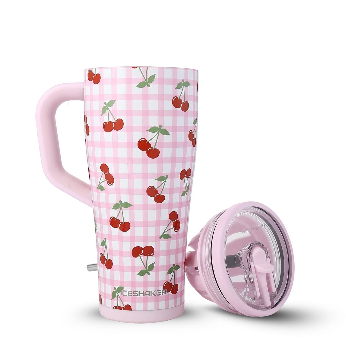32oz Legend Series Shaker Bottle - Cherry Gingham