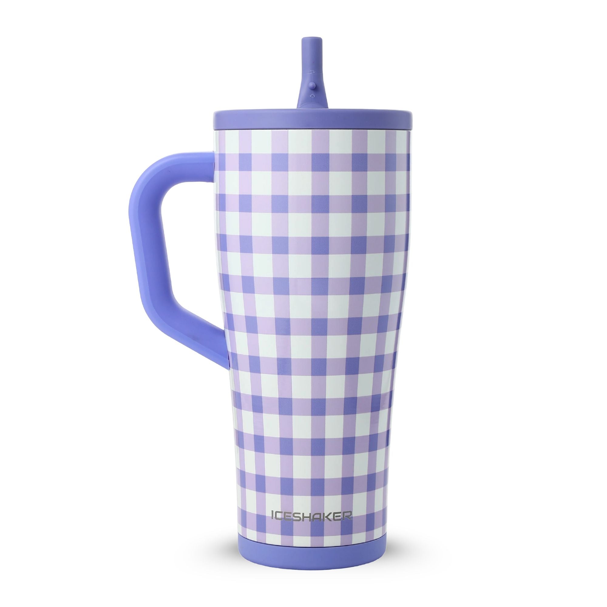 32oz Legend Series Shaker Bottle - Purple Gingham (Auction)