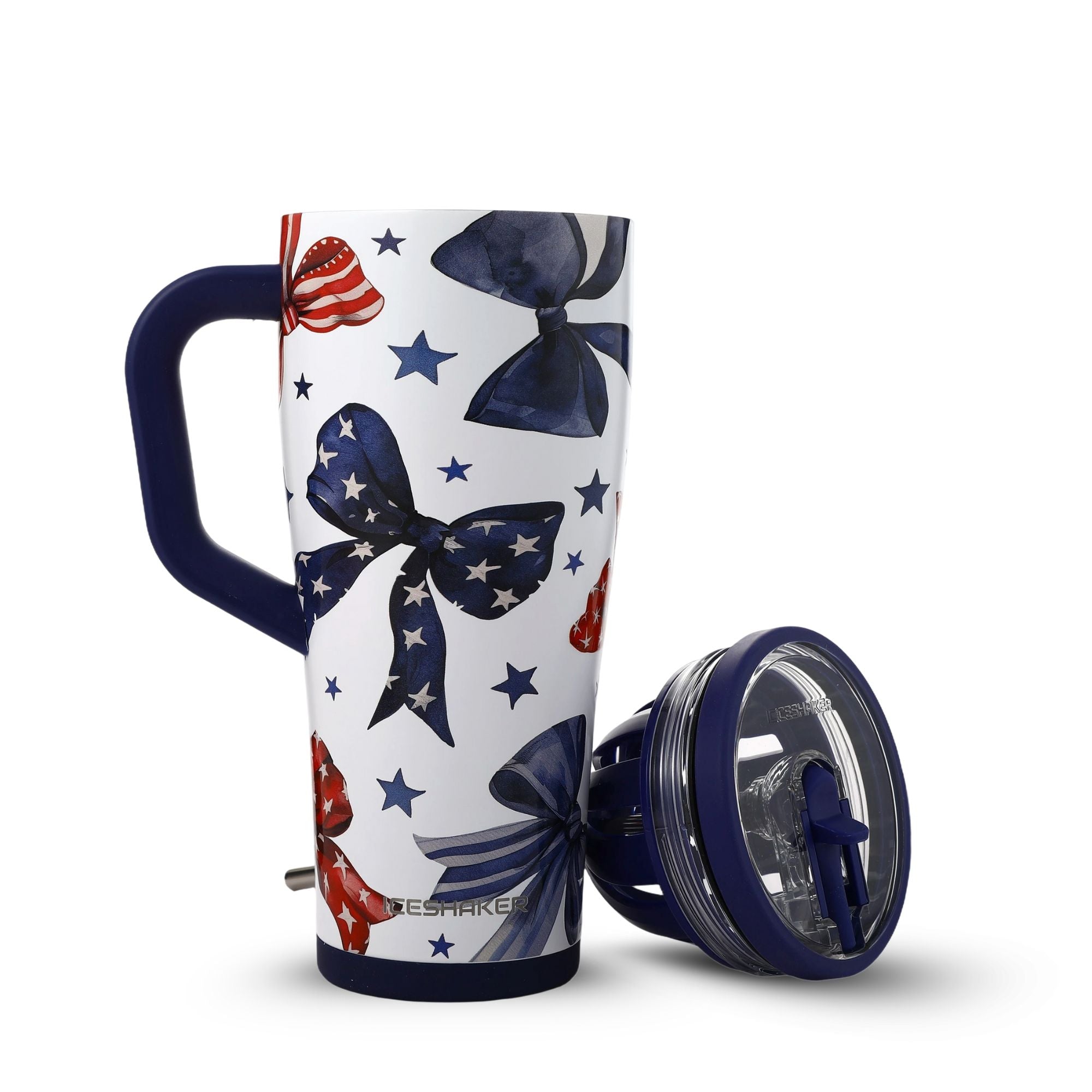 32oz Legend Series Shaker Bottle - USA Ribbons & Bows