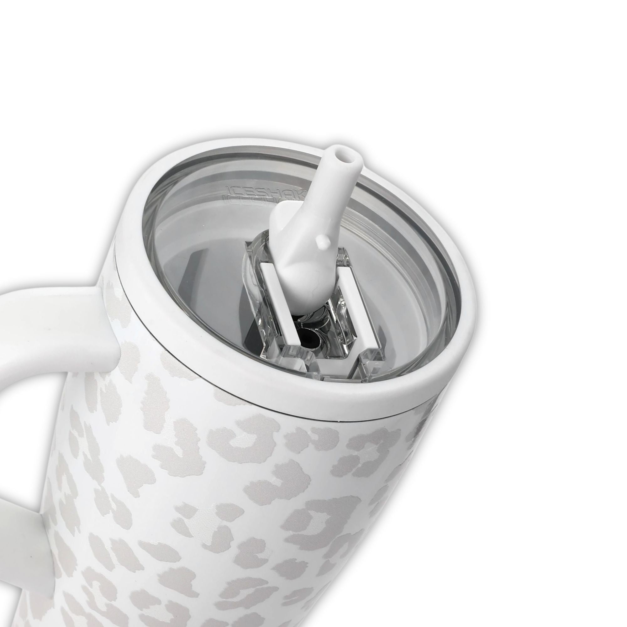 32oz Legend Series Shaker Bottle - White Leopard