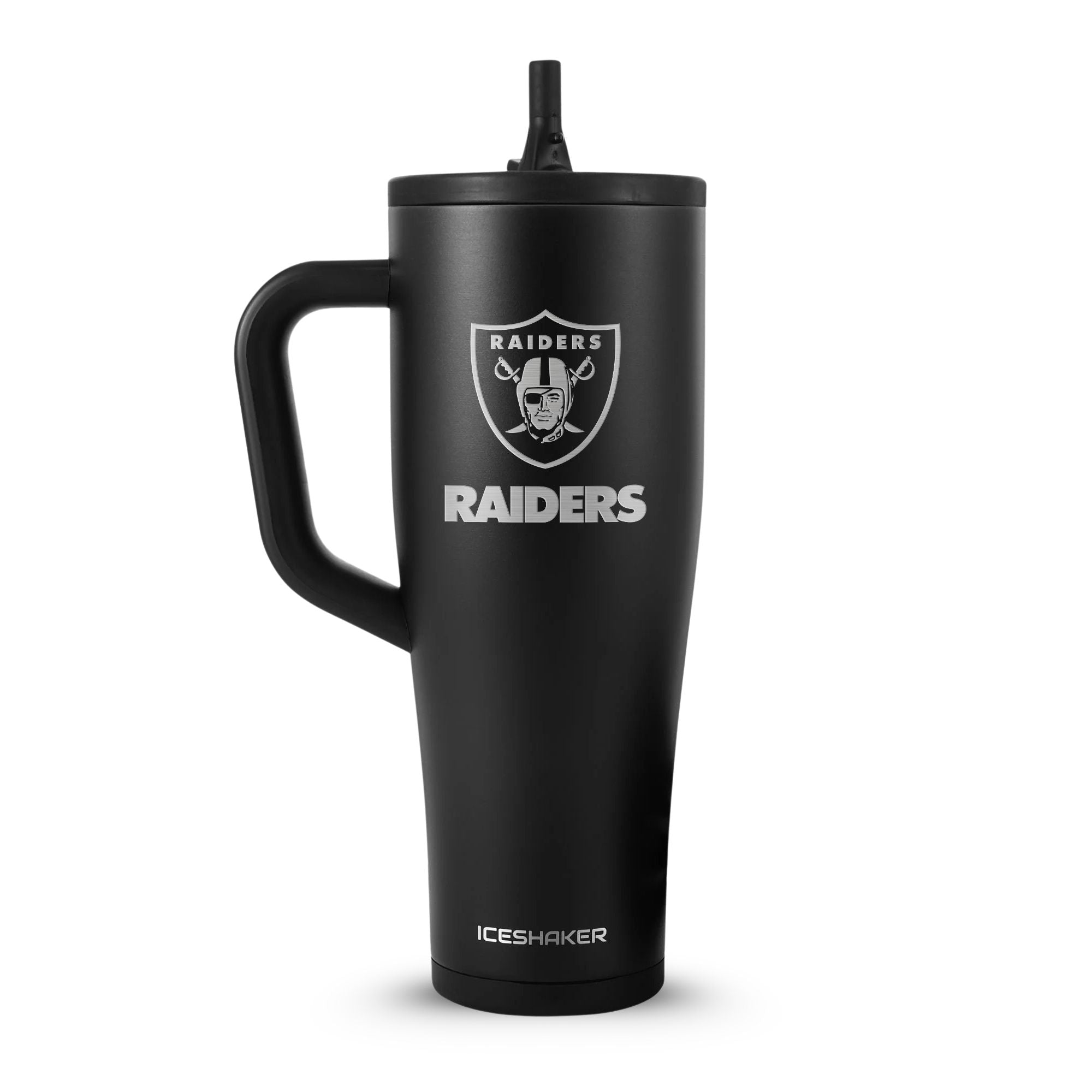 Official Las Vegas Raiders NFL Team Logo 40oz Legend Ice Shaker