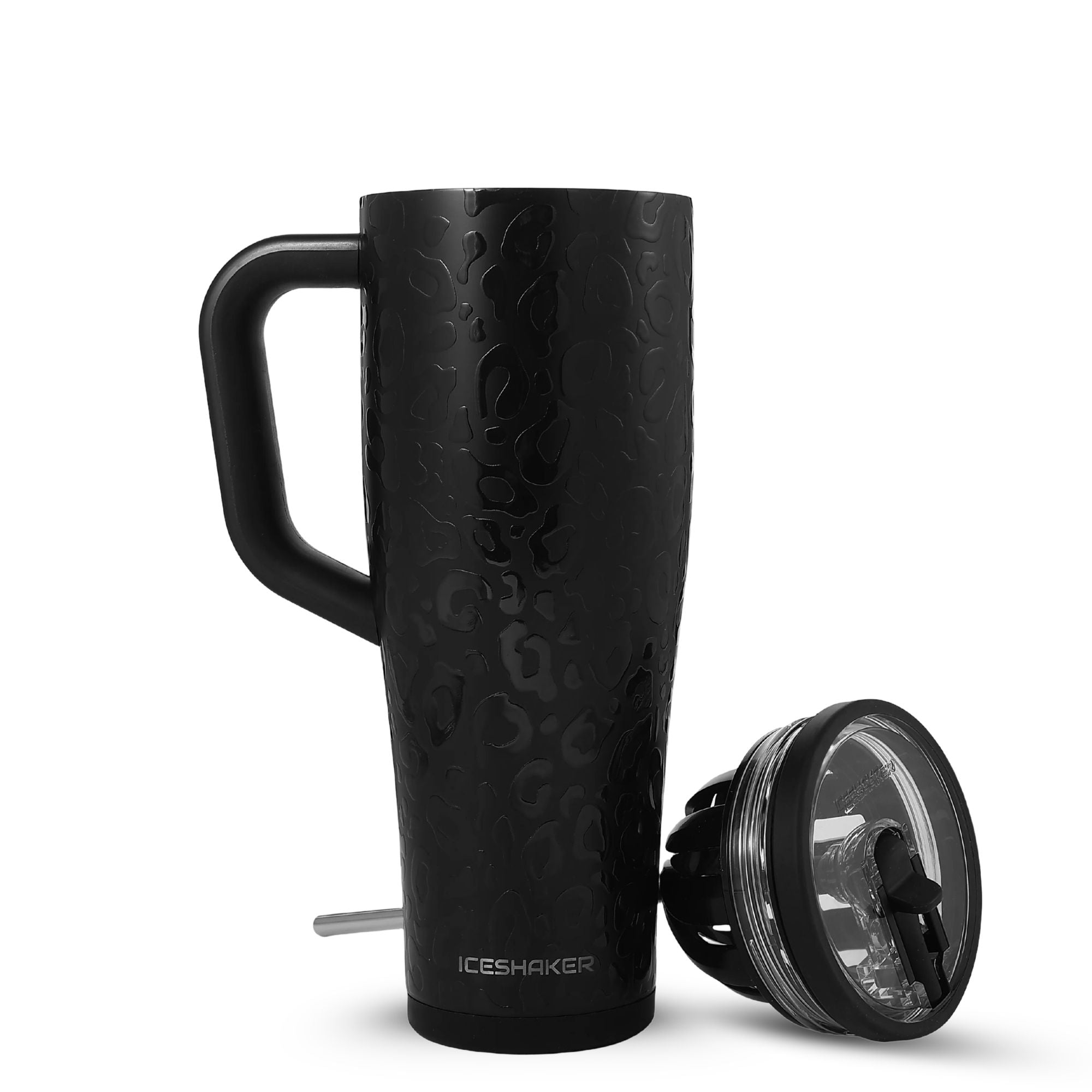 40oz Legend Series Shaker Bottle - Black Leopard (auction)
