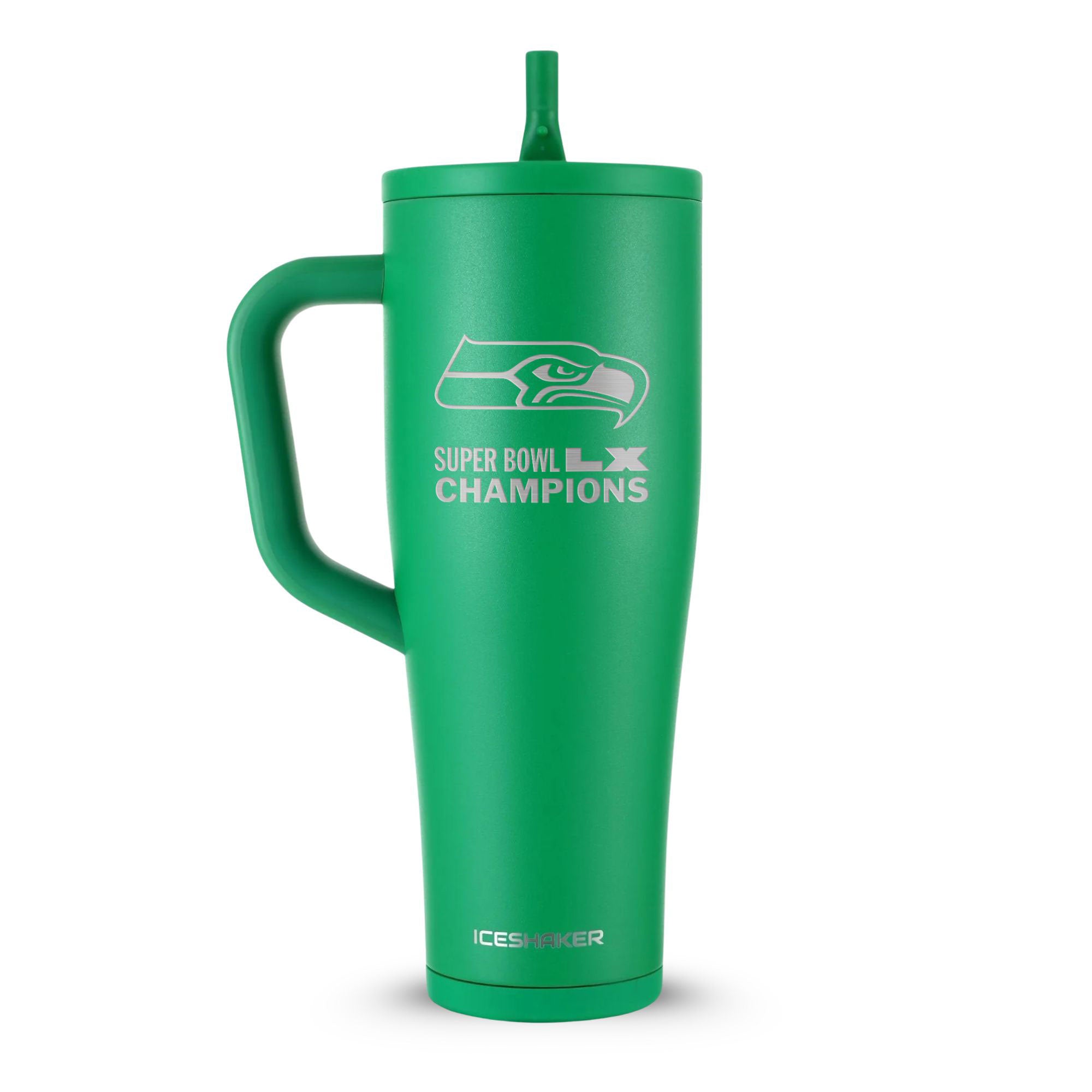 希少　NFL シーホークス　ルアー　Seattle Seahawks Seattle Seahawks NFL Team Logo 40oz Legend Shaker Tumbler | Ice Shaker