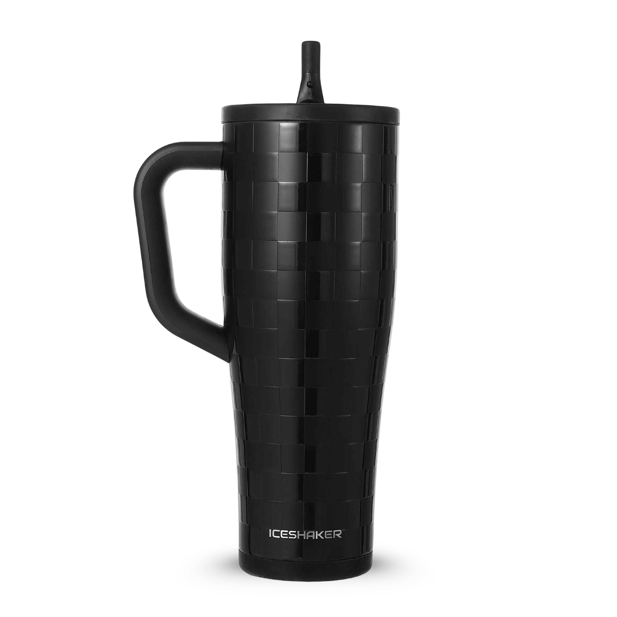 40oz Legend Series Shaker Bottle - Phantom Black Checkers