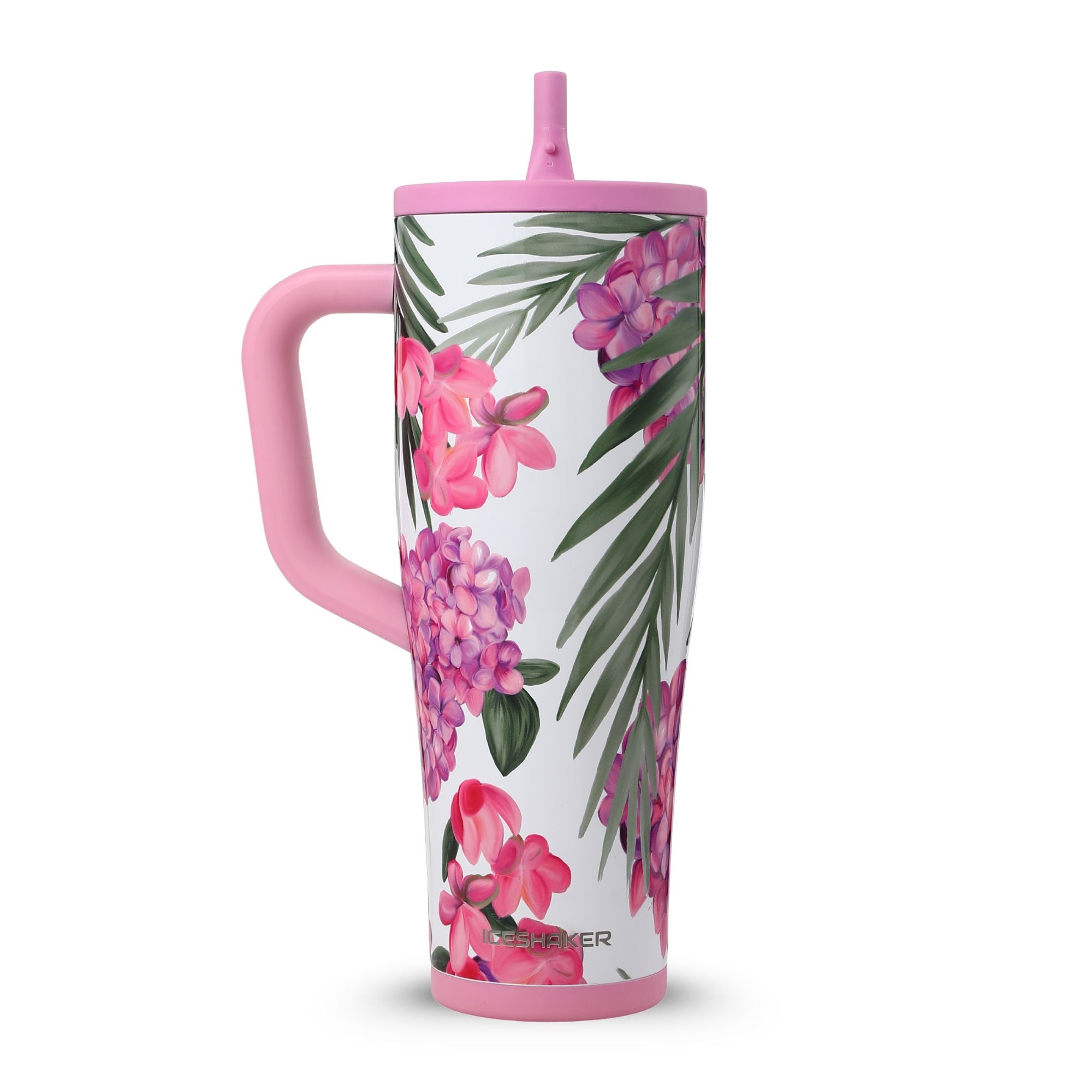 Ice Shaker Pink Hydrangea Legend Series Shaker Tumbler