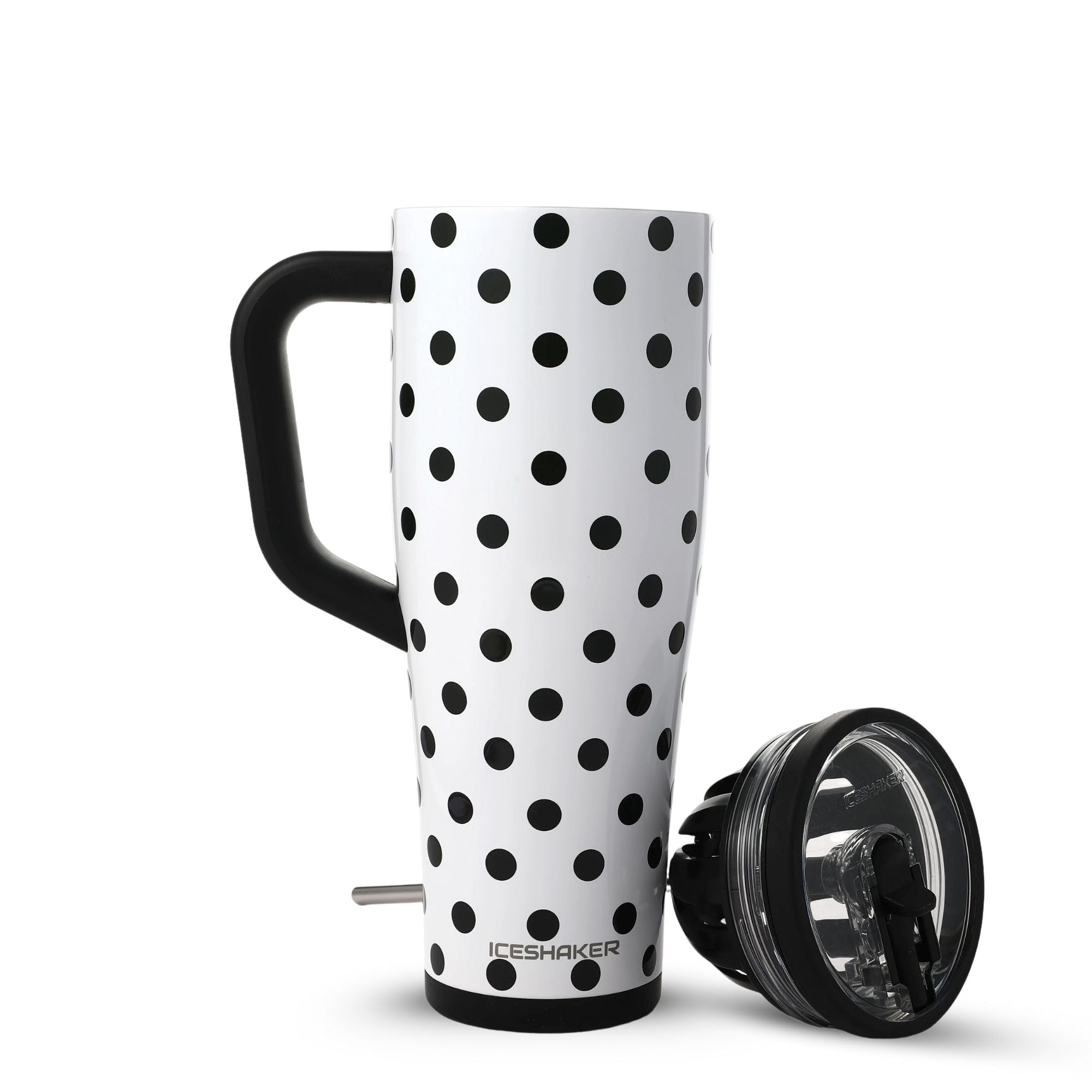 40oz Legend Series Shaker Bottle - Polka Dot