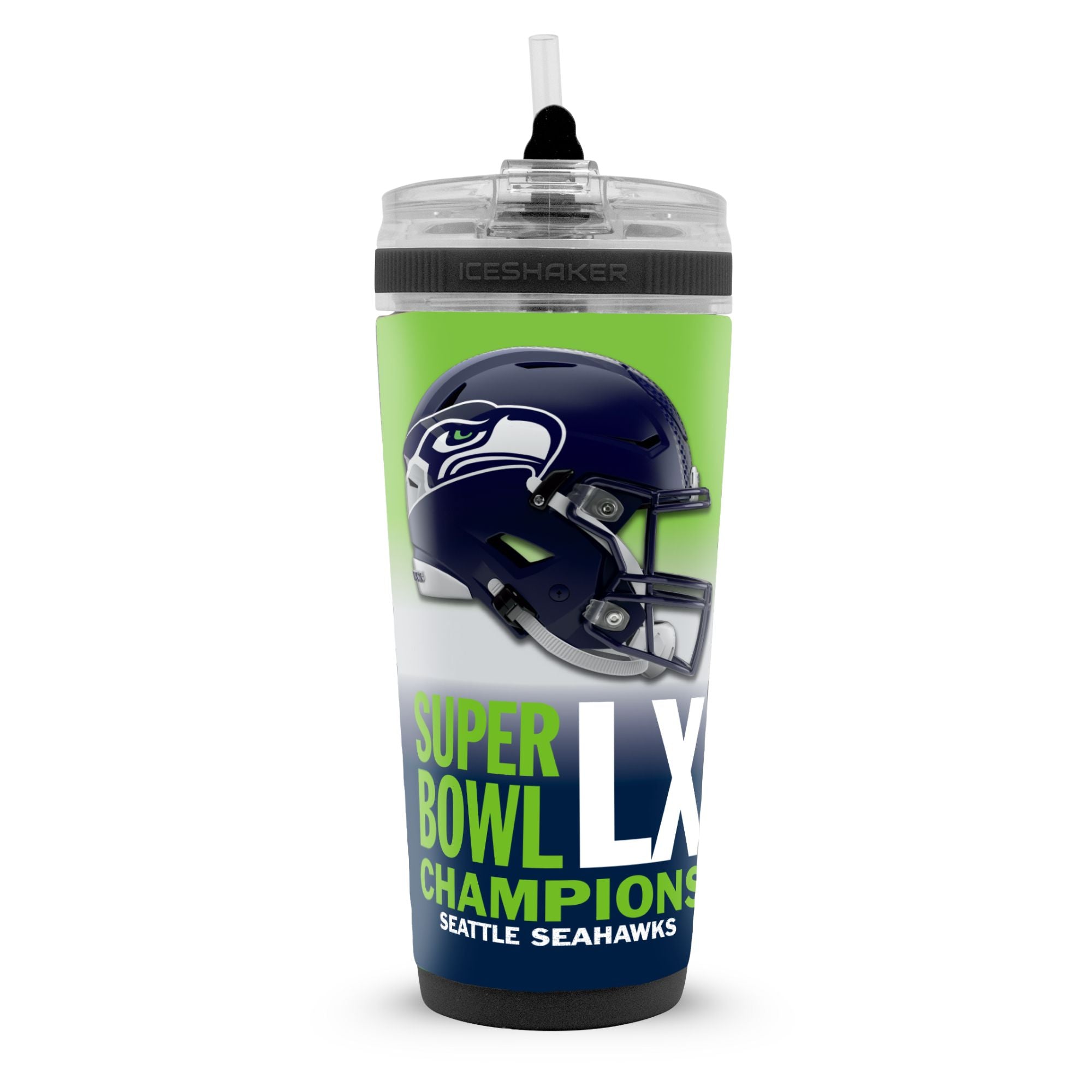 Seattle Seahawks Super Bowl LX Champions 4D Flex Bottle