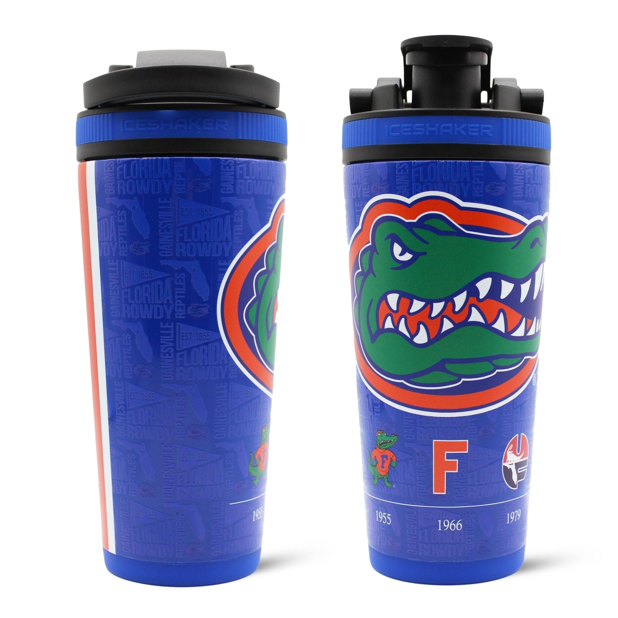 Florida Gators Stainless Steel 4D Shaker Bottle Ice Shaker