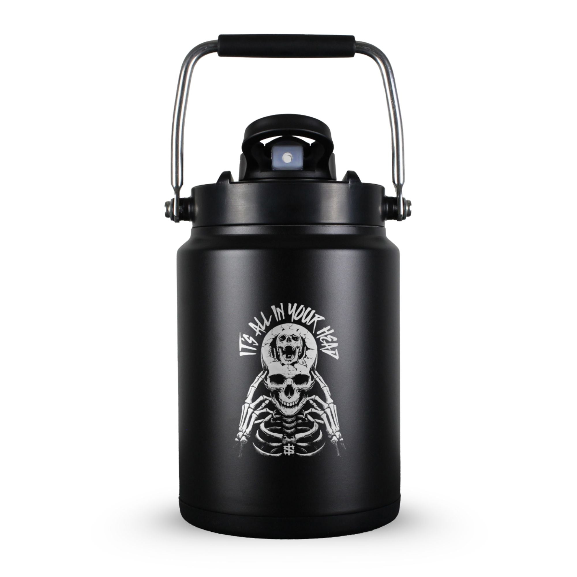 Custom Iron Sanctuary Half Gallon Jugs