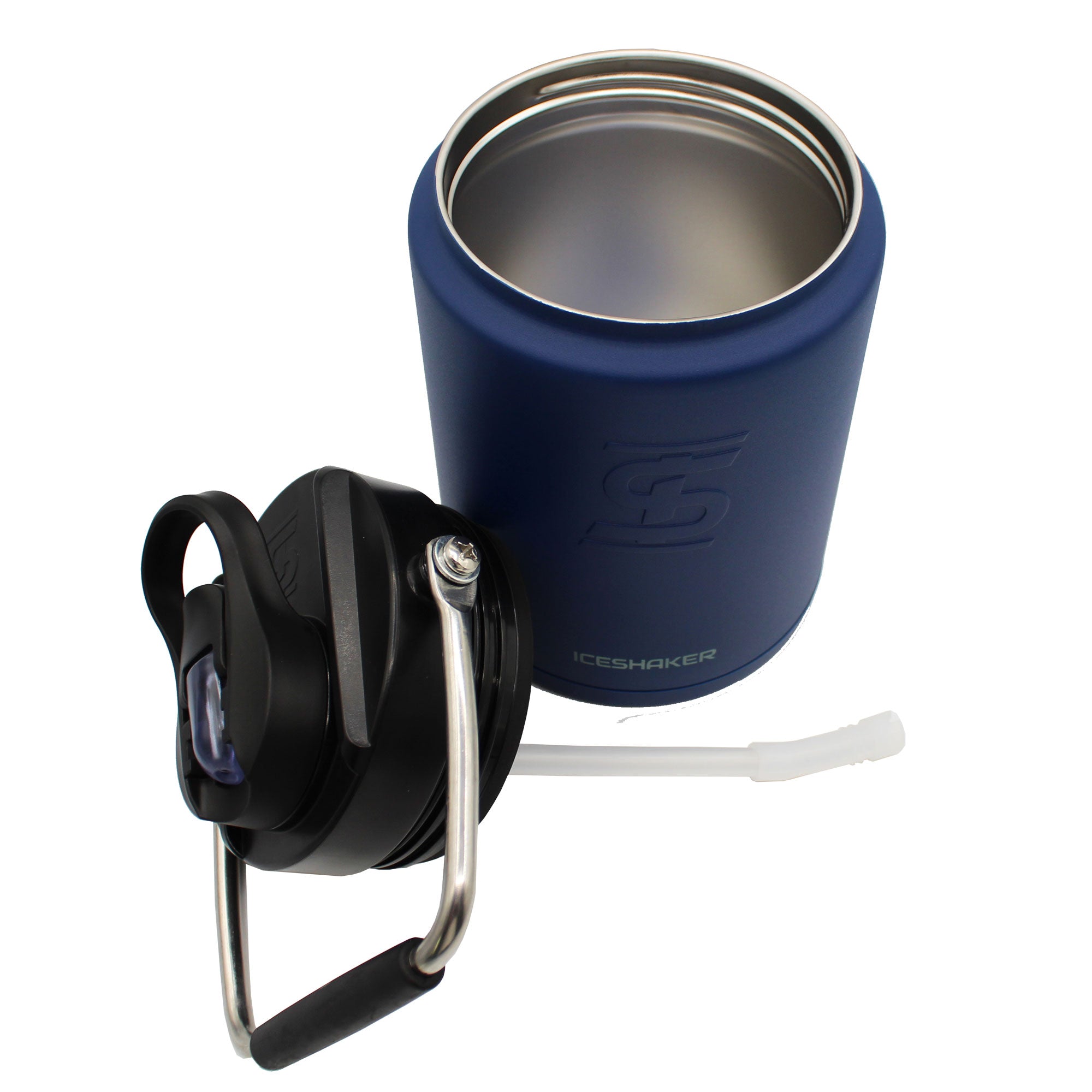 Half Gallon Jug with Silicone Base - Navy