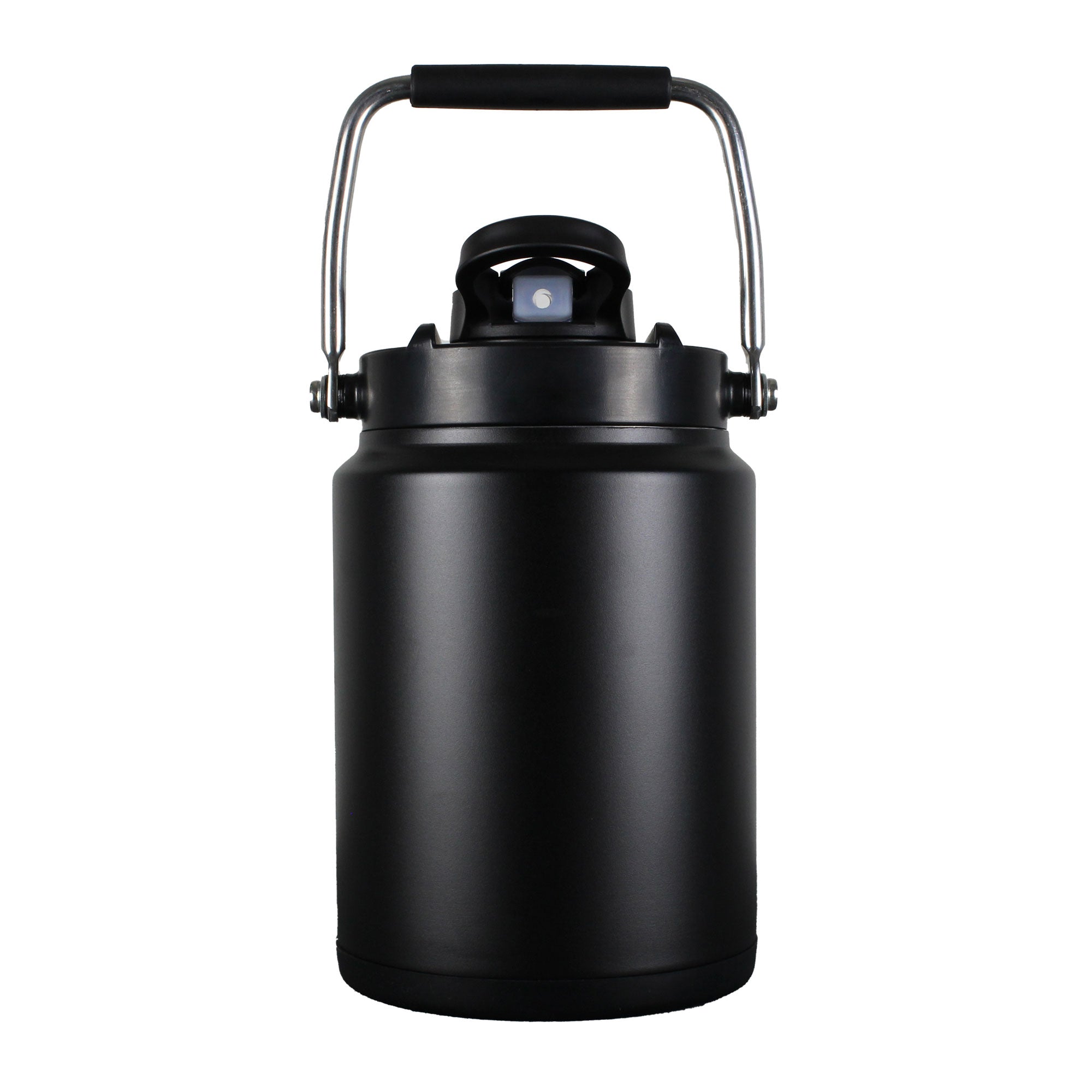 Half Gallon Jug with Silicone Base - Black