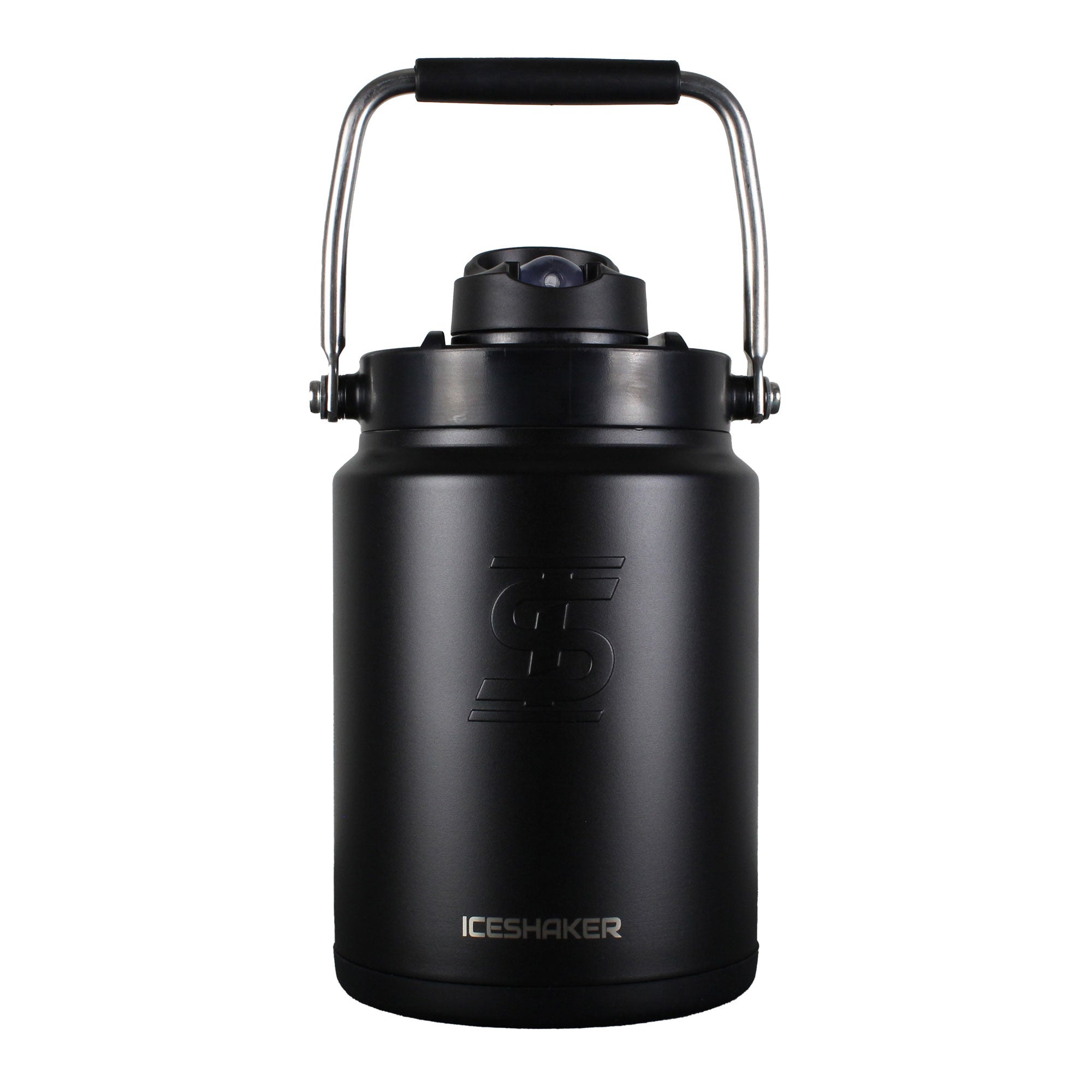Half Gallon Jug with Silicone Base - Black